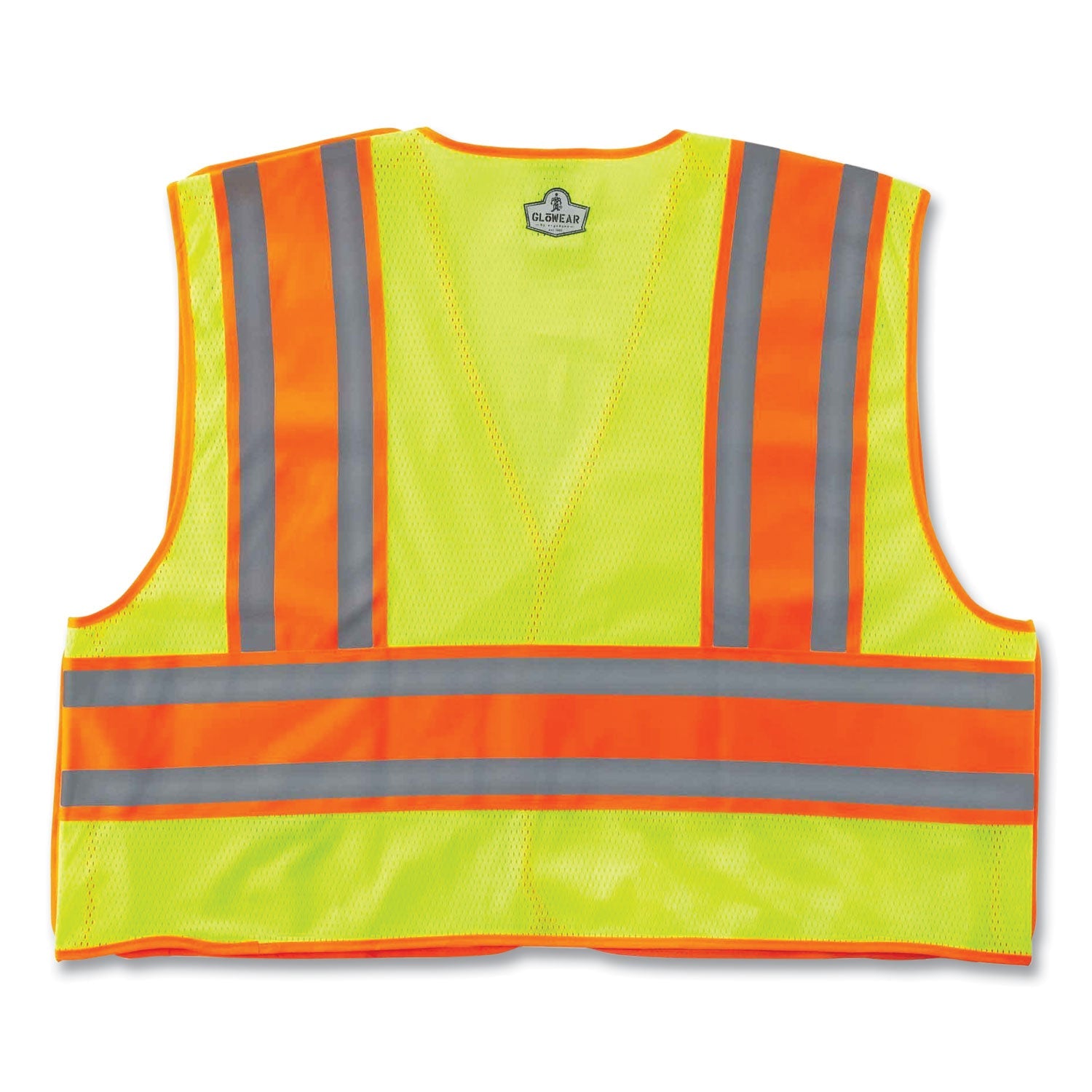 ergodyne® GloWear 8245PSV Class 2 Public Safety Vest, Polyester, 4X-Large/5X-Large, Lime