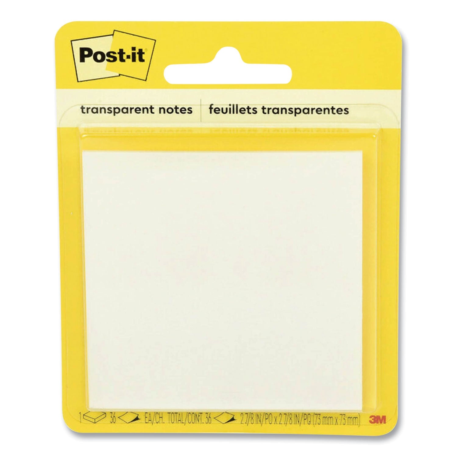Post-it® Transparent Notes | See-Through