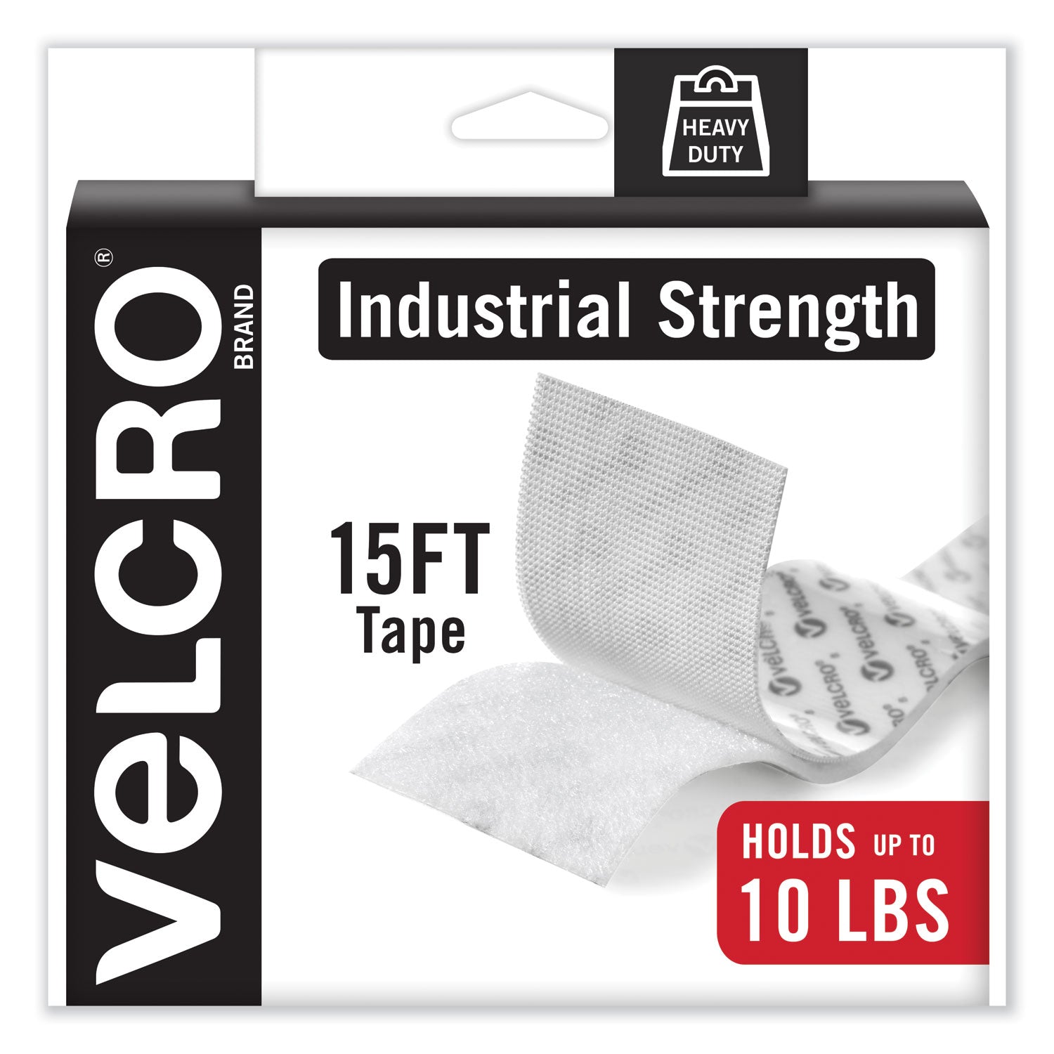 Industrial-Strength Fasteners with Dispenser | White