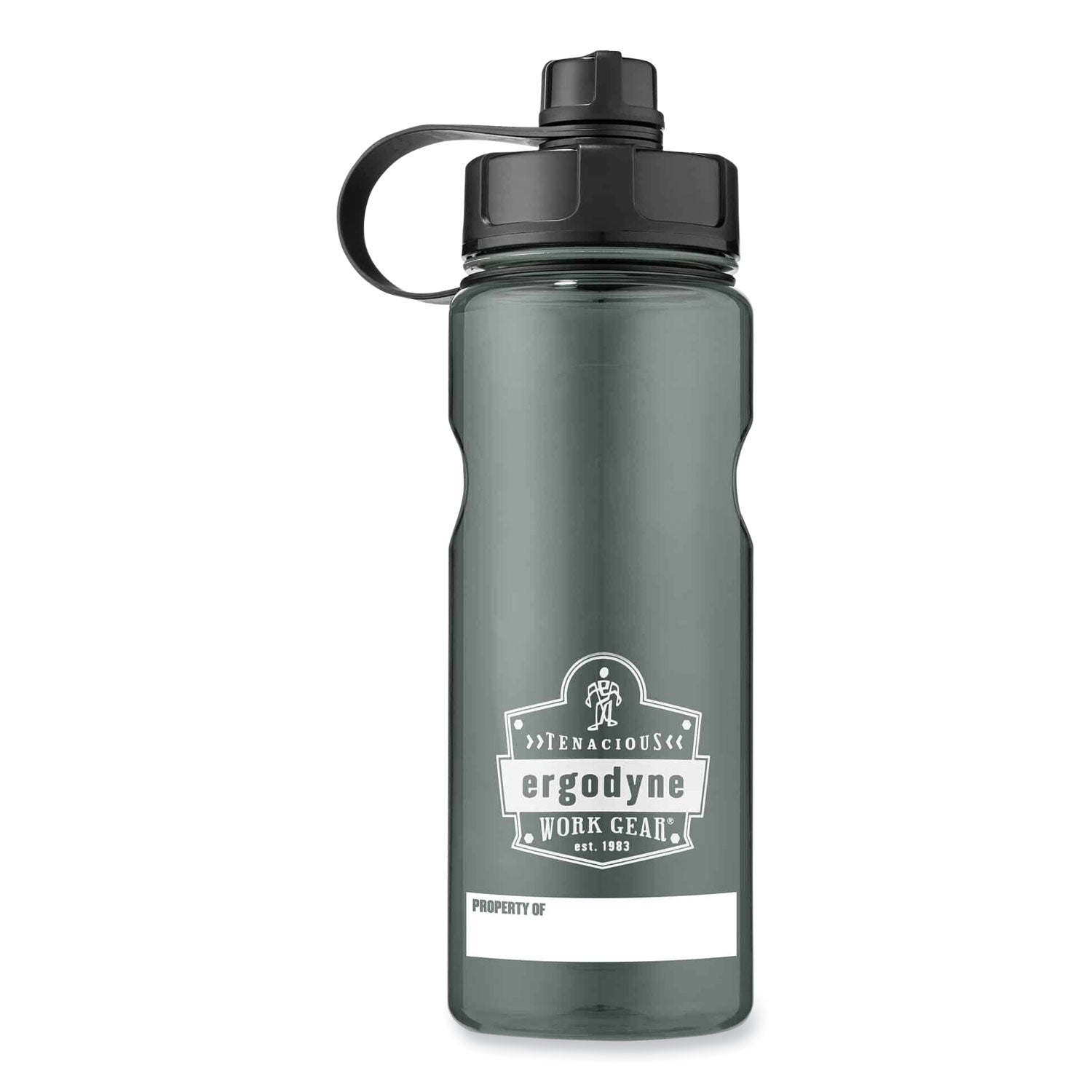 Plastic Water Bottle | Chill-Its 5151 34oz Black