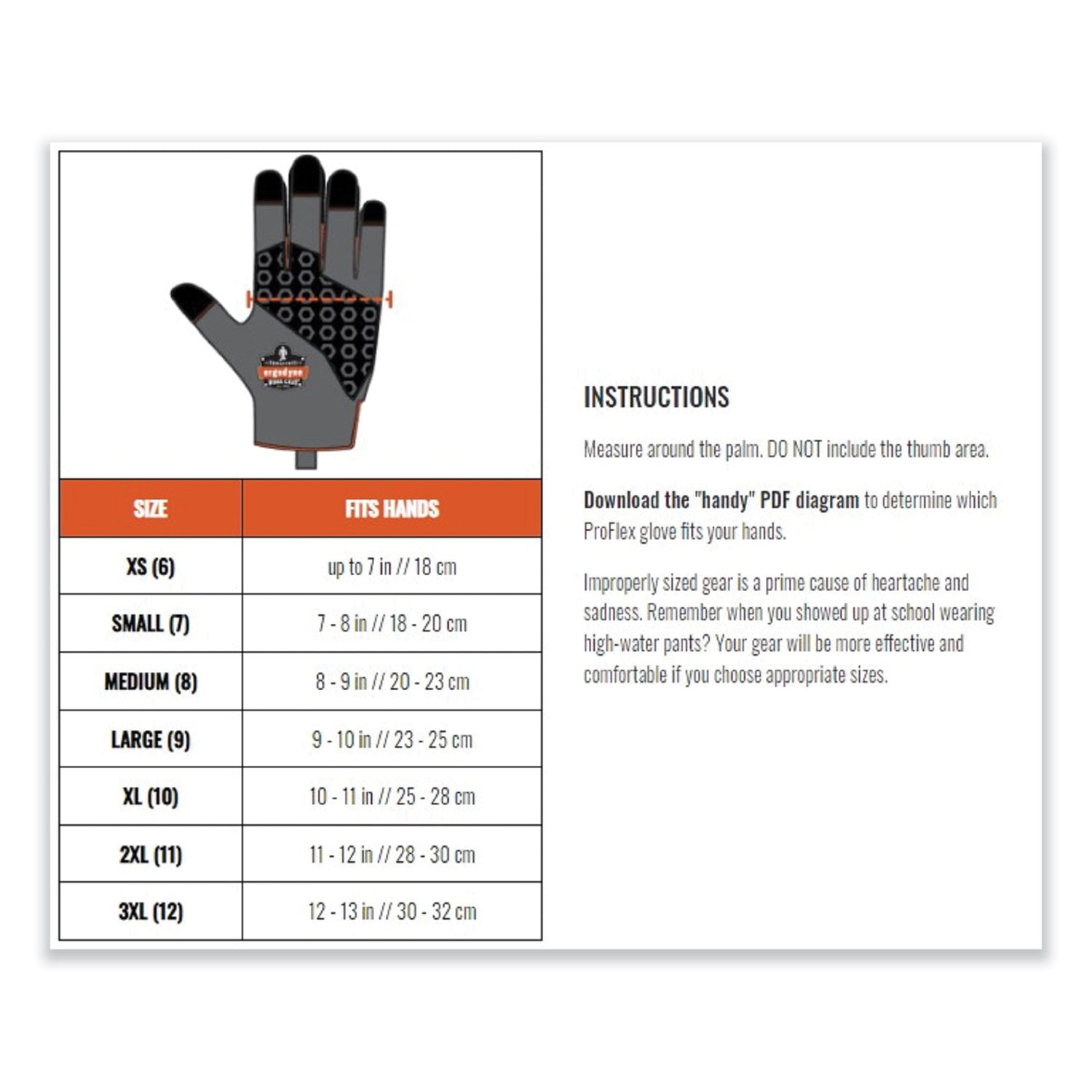 ergodyne® ProFlex 860 Heavy Lifting Utility Gloves, Black, Medium, Pair - Bloom Skins