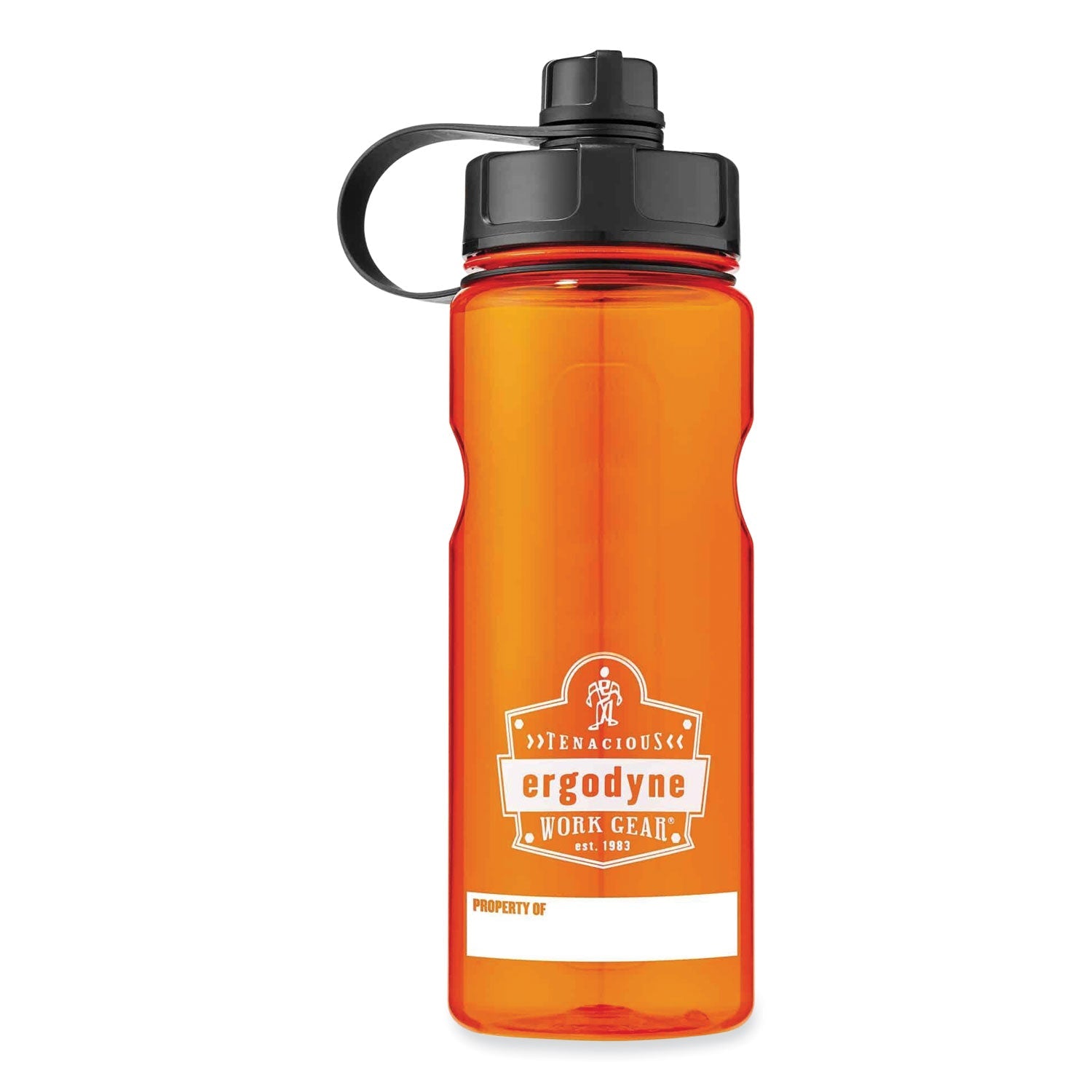 Plastic Water Bottle | Chill-Its 5151 34oz Orange