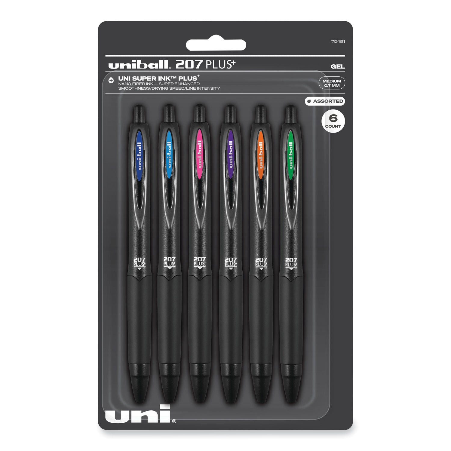 207 Plus+ Gel Pen | 6-Pack Inspirational