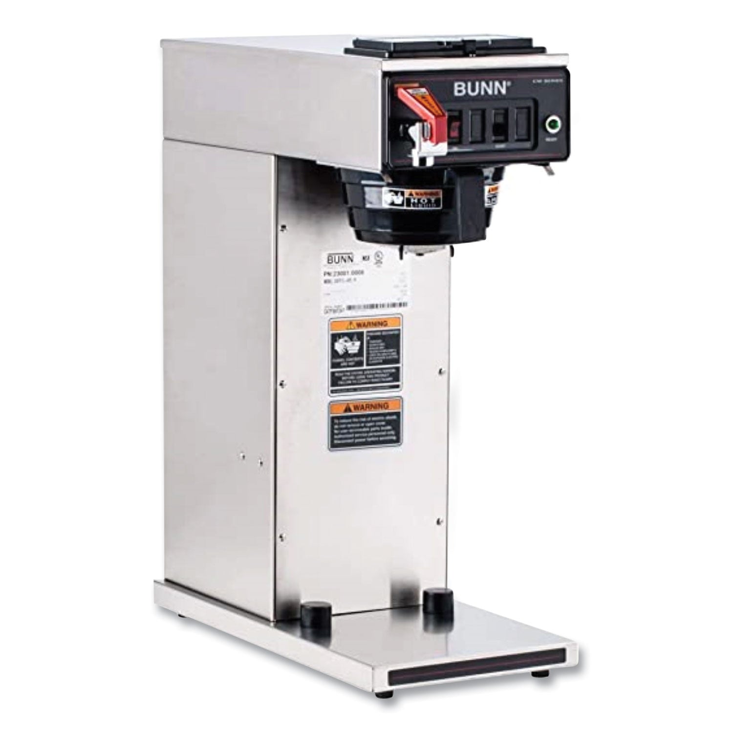 BUNN® CWTF15-APS Automatic Airpot Coffee Brewer, Gray/Stainless Steel