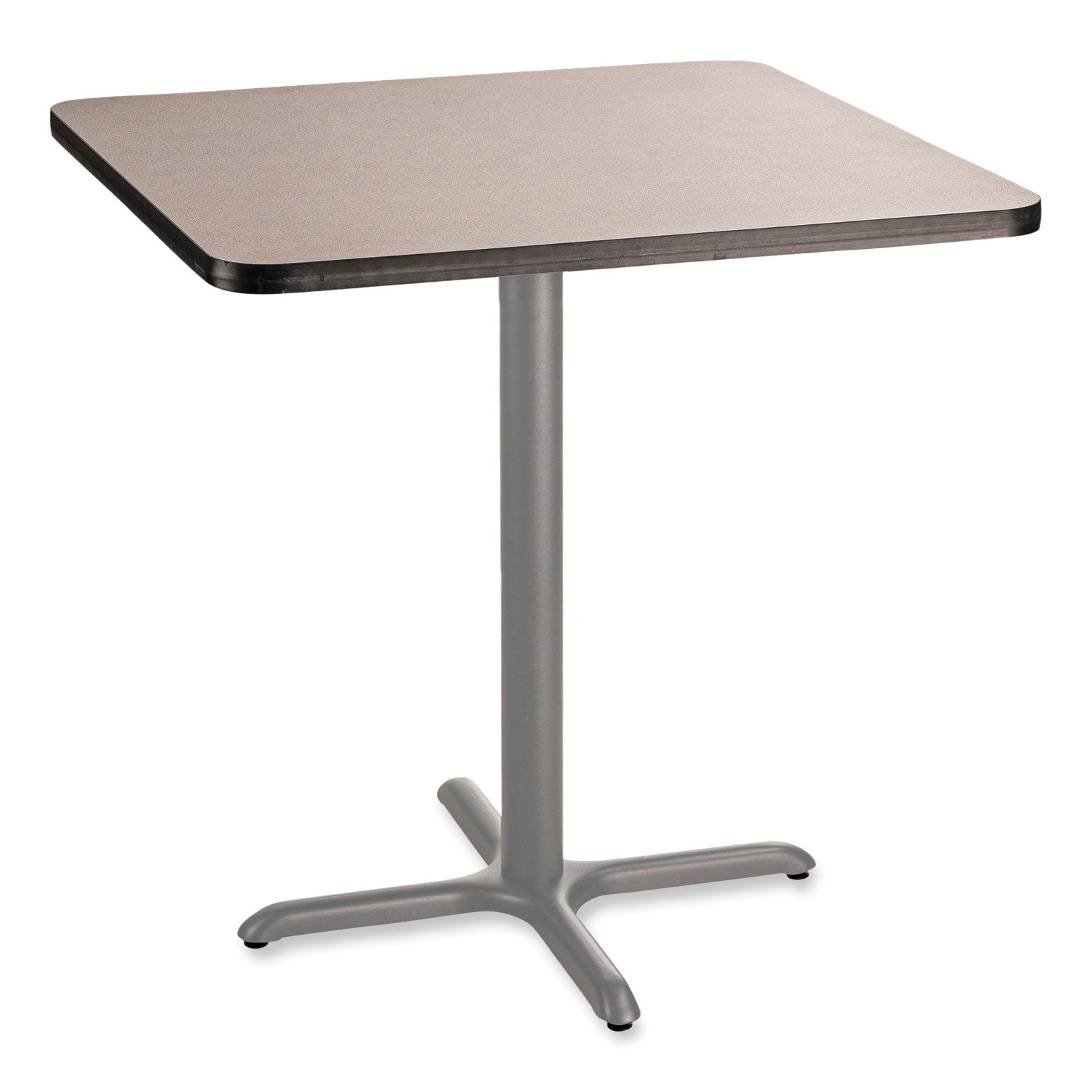 NPS Cafe Table | 36x36 Sq, 36"H, Gray Nebula Top