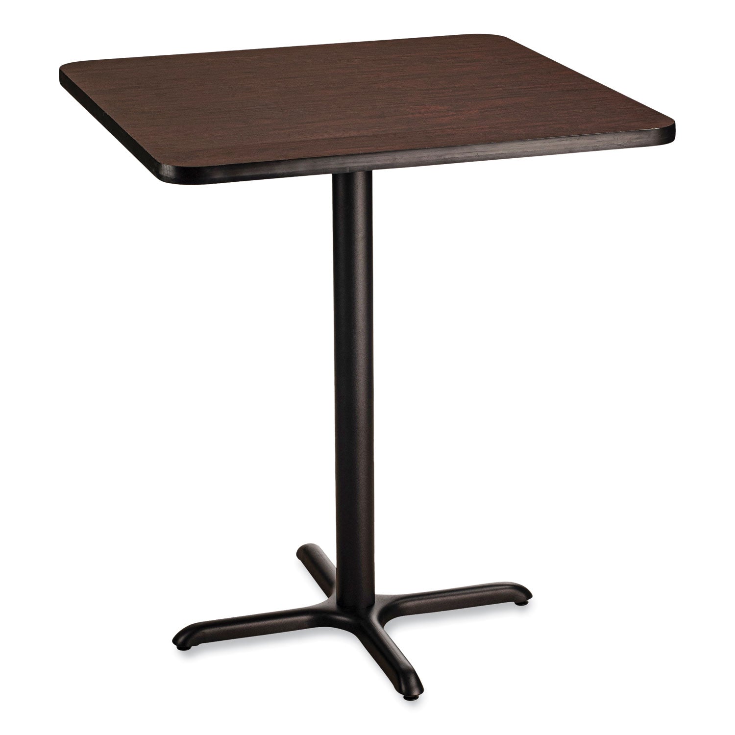 NPS Cafe Table | 36x36 Square, Mahogany Top