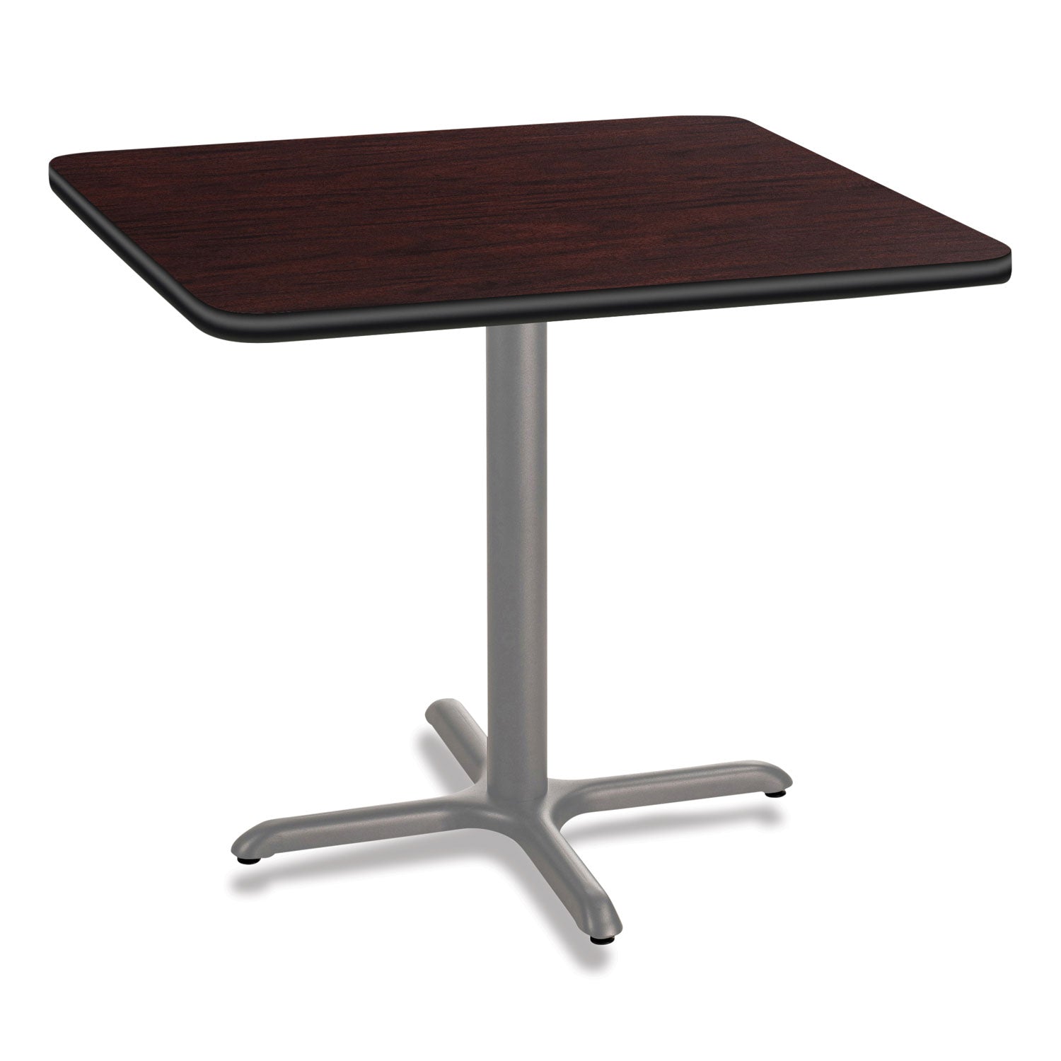 NPS Cafe Table | 36x36 Sq, 30"H, Mahogany Top