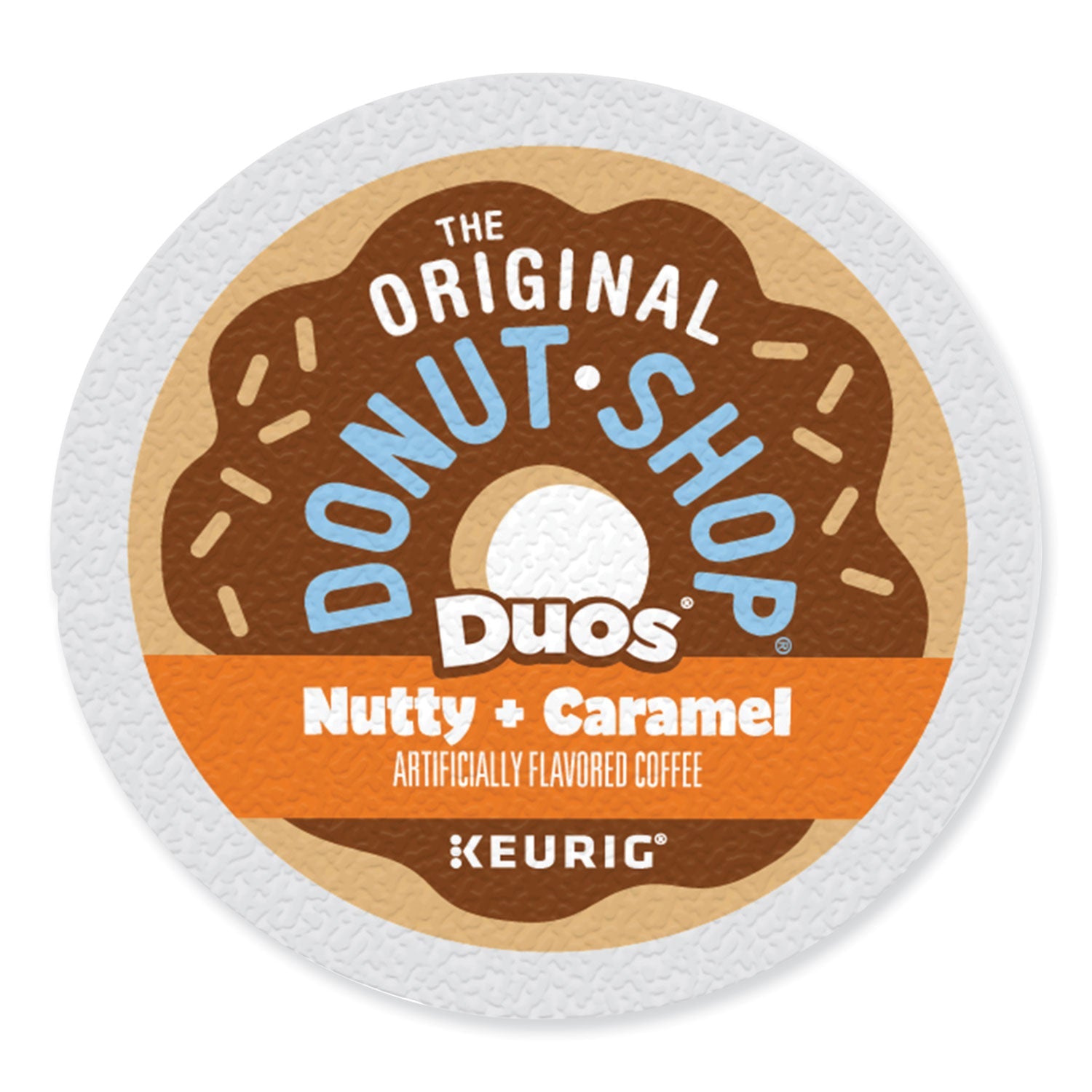 The Original Donut Shop® Nutty Plus Caramel K-Cup, 0.34 Oz, 24/box