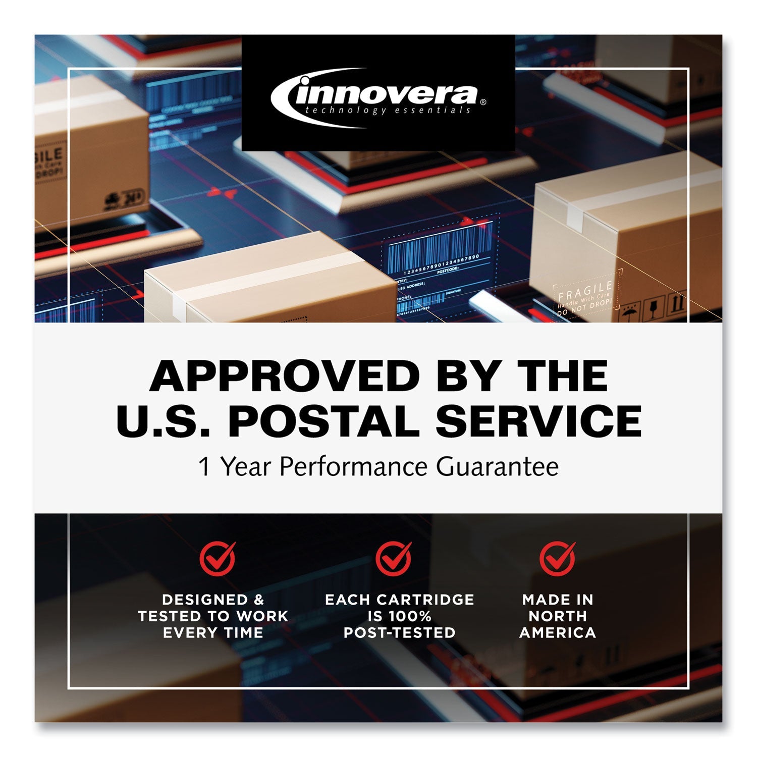 Innovera® Remanufactured Black Drum Unit, Replacement for DR890, 30,000 Page-Yield