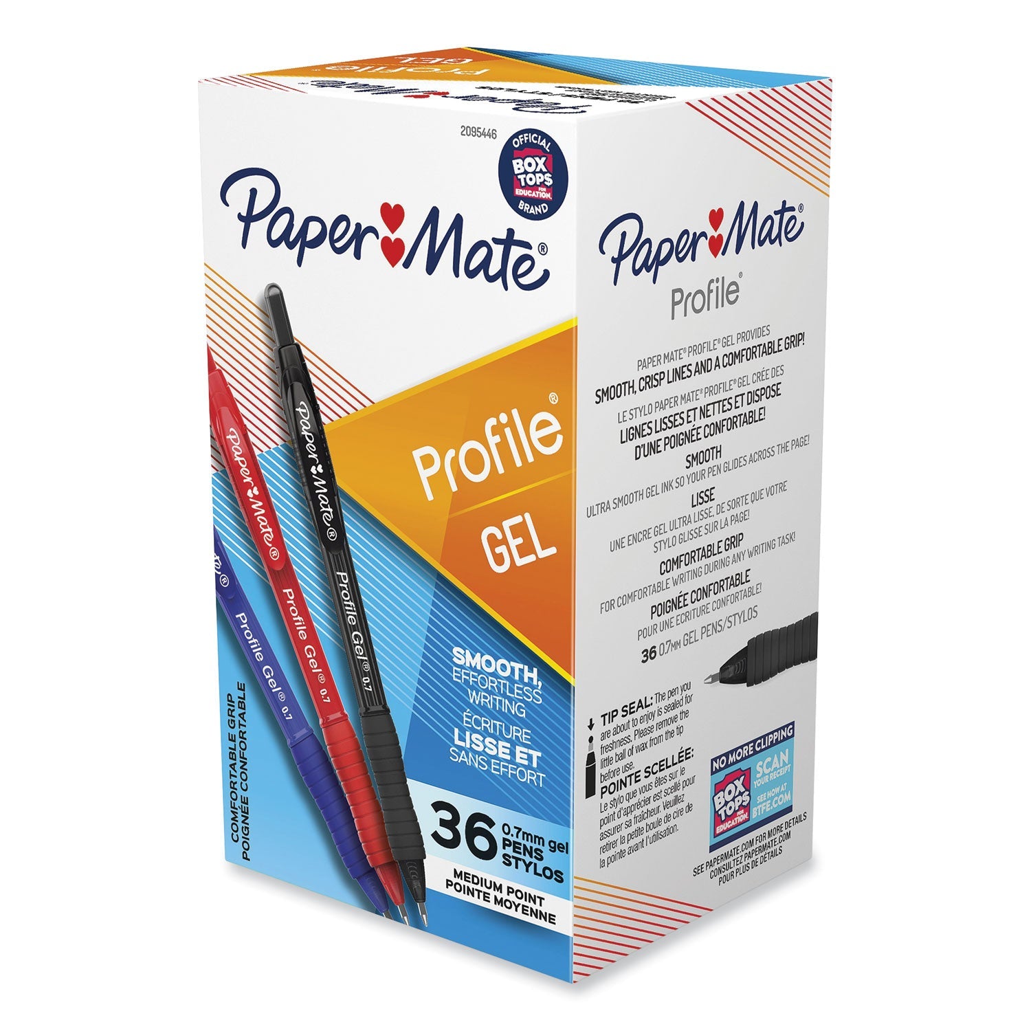 Paper Mate Profile Gel Pens | Assorted 36-Pack
