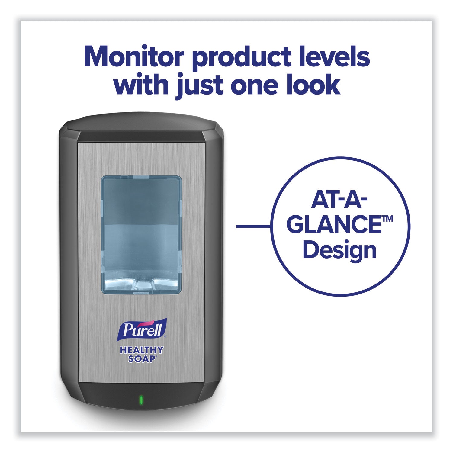 PURELL® Cs6 Soap Touch-Free Dispenser, 1,200 Ml, 4.88 X 8.8 X 11.38, Graphite