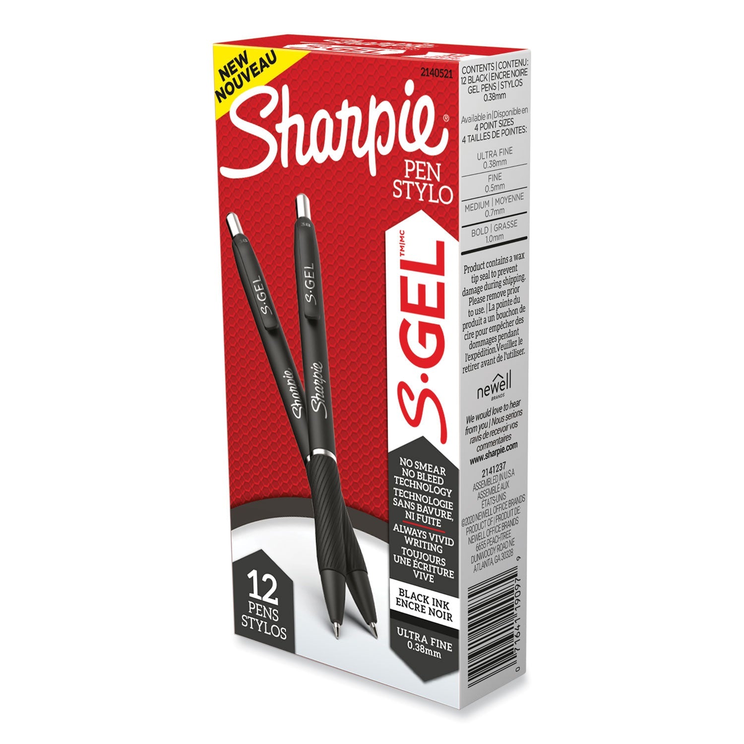 Sharpie S-Gel High-Performance Gel Pen | Black