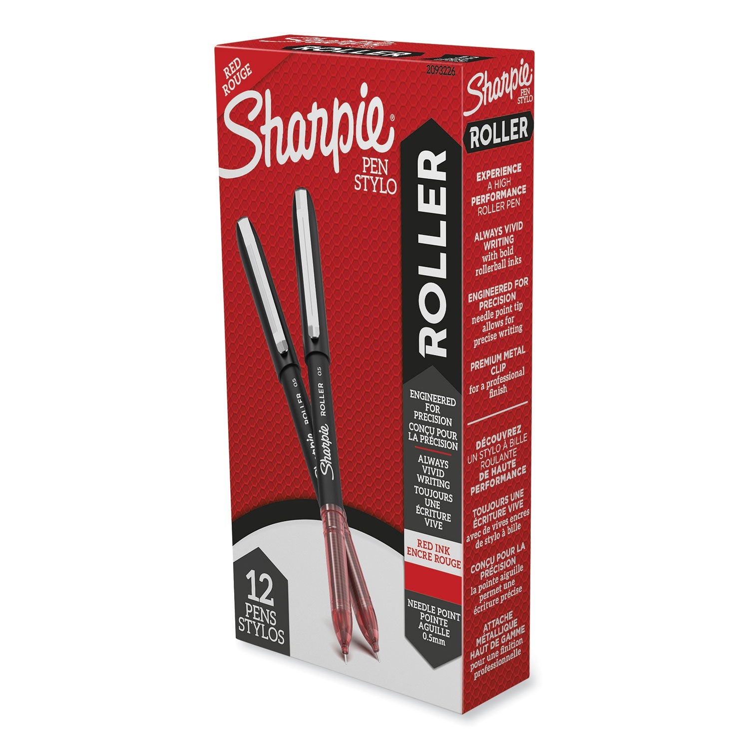 Sharpie Roller Professional Rollerball Pen | Red