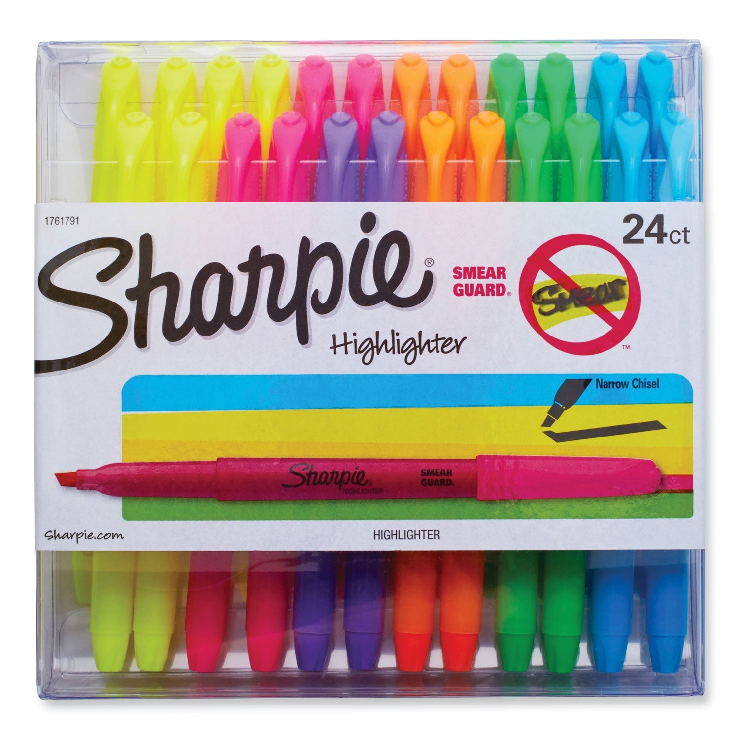 Sharpie Pocket Style Highlighters | Assorted 24/Pk