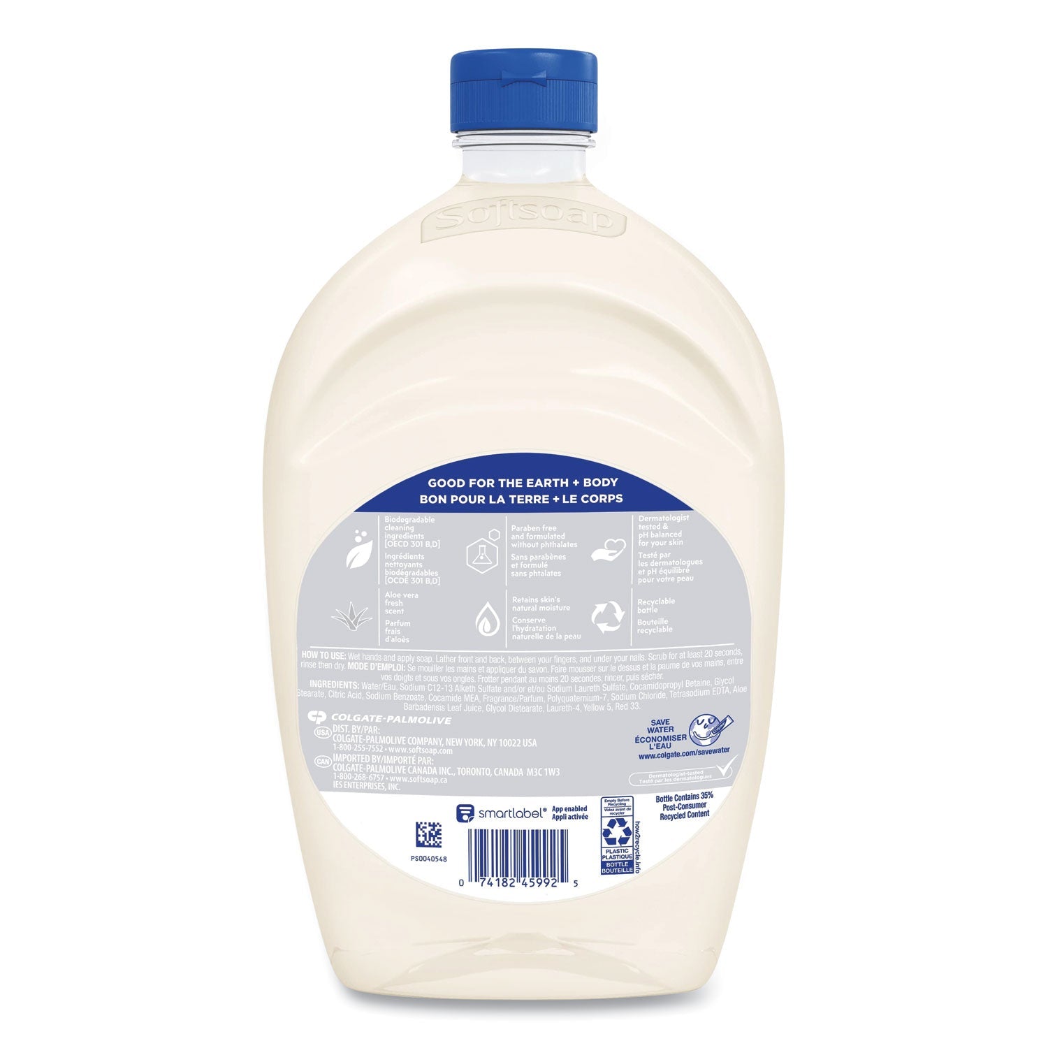 Softsoap® Moisturizing Hand Soap Refill with Aloe, Fresh Scent, 50 oz