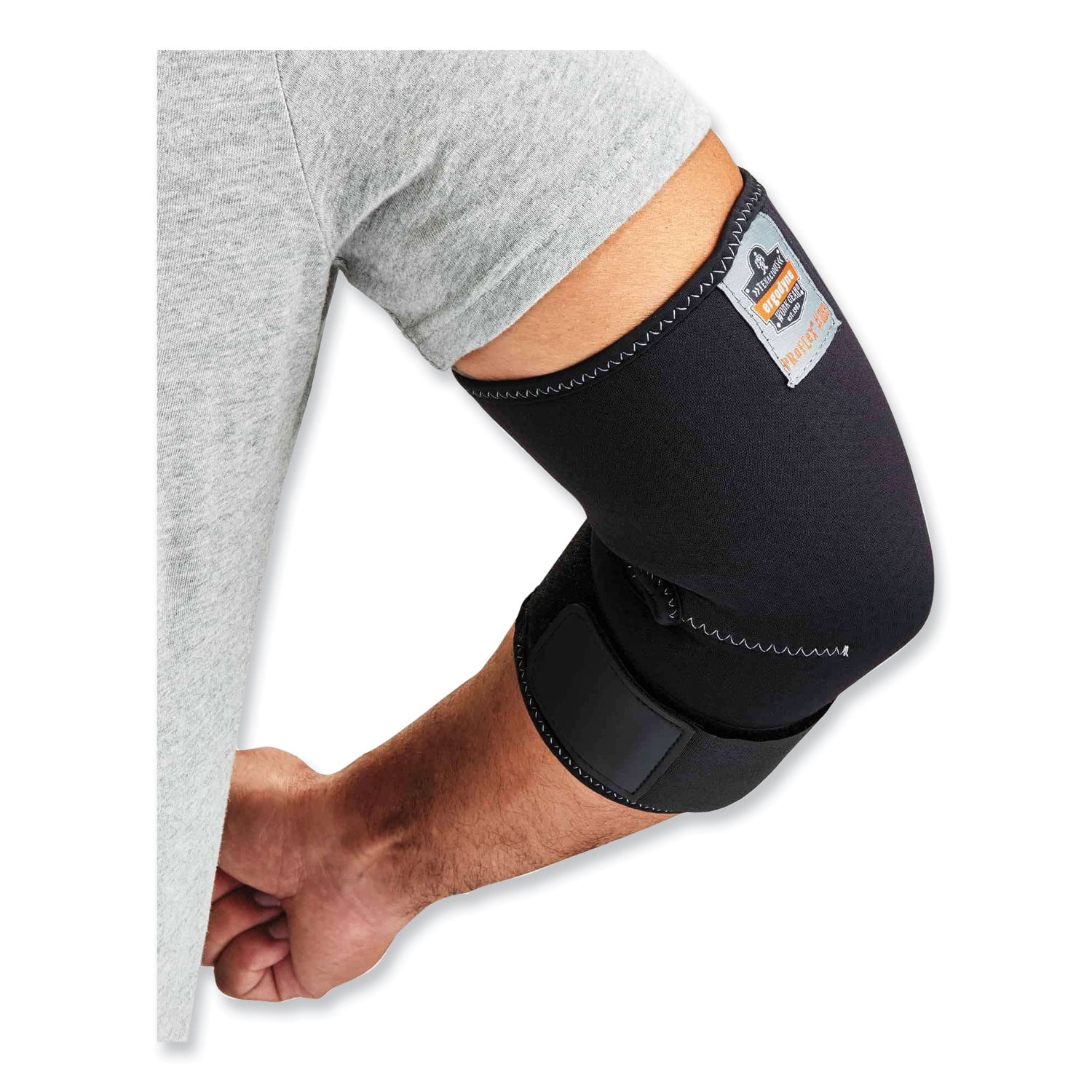 ergodyne® ProFlex 655 Compression Arm Sleeve with Strap, X-Large, Black - Bloom Skins