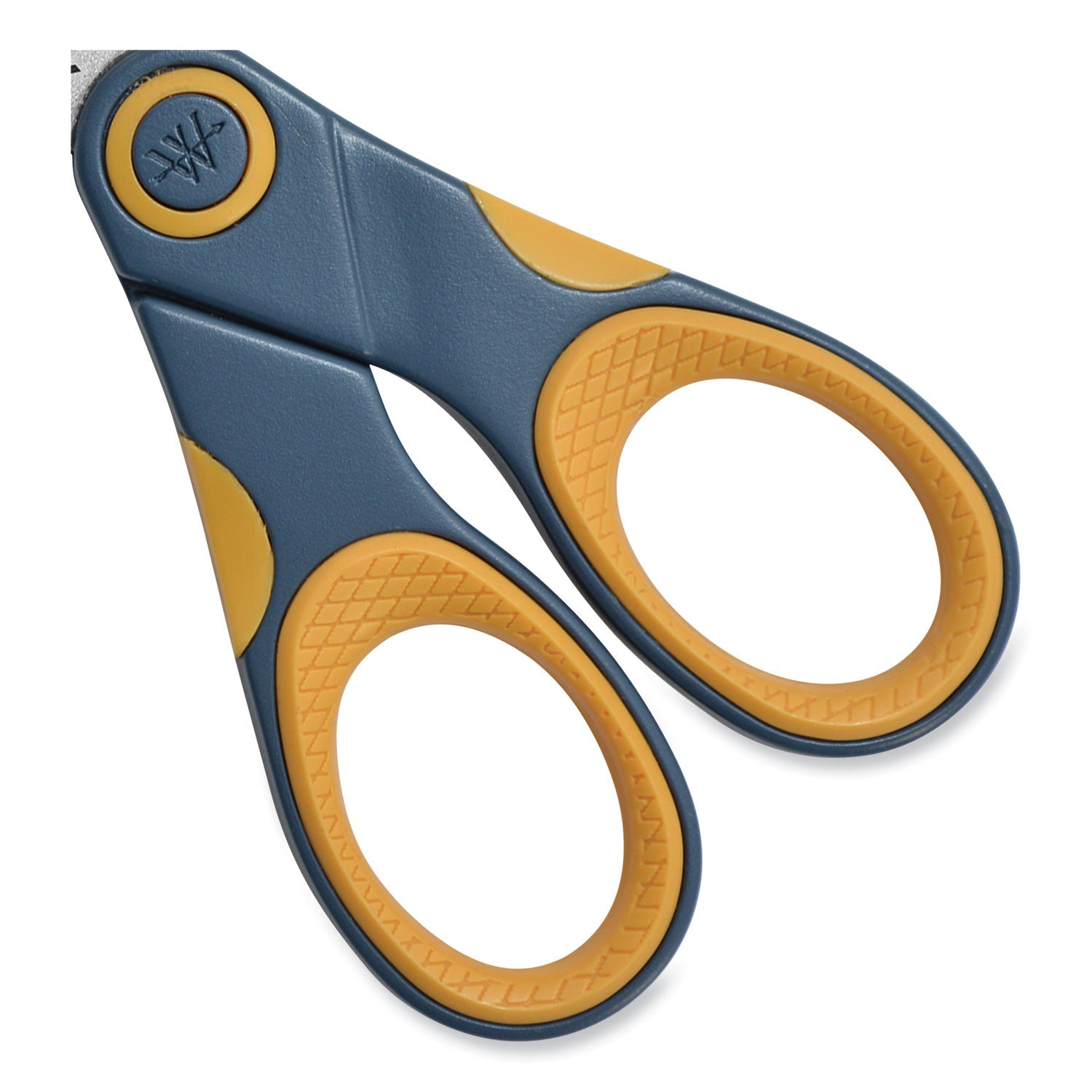 Westcott® Non-Stick Titanium Bonded Scissors, 5" Long, Straight Gray/Orange Handle