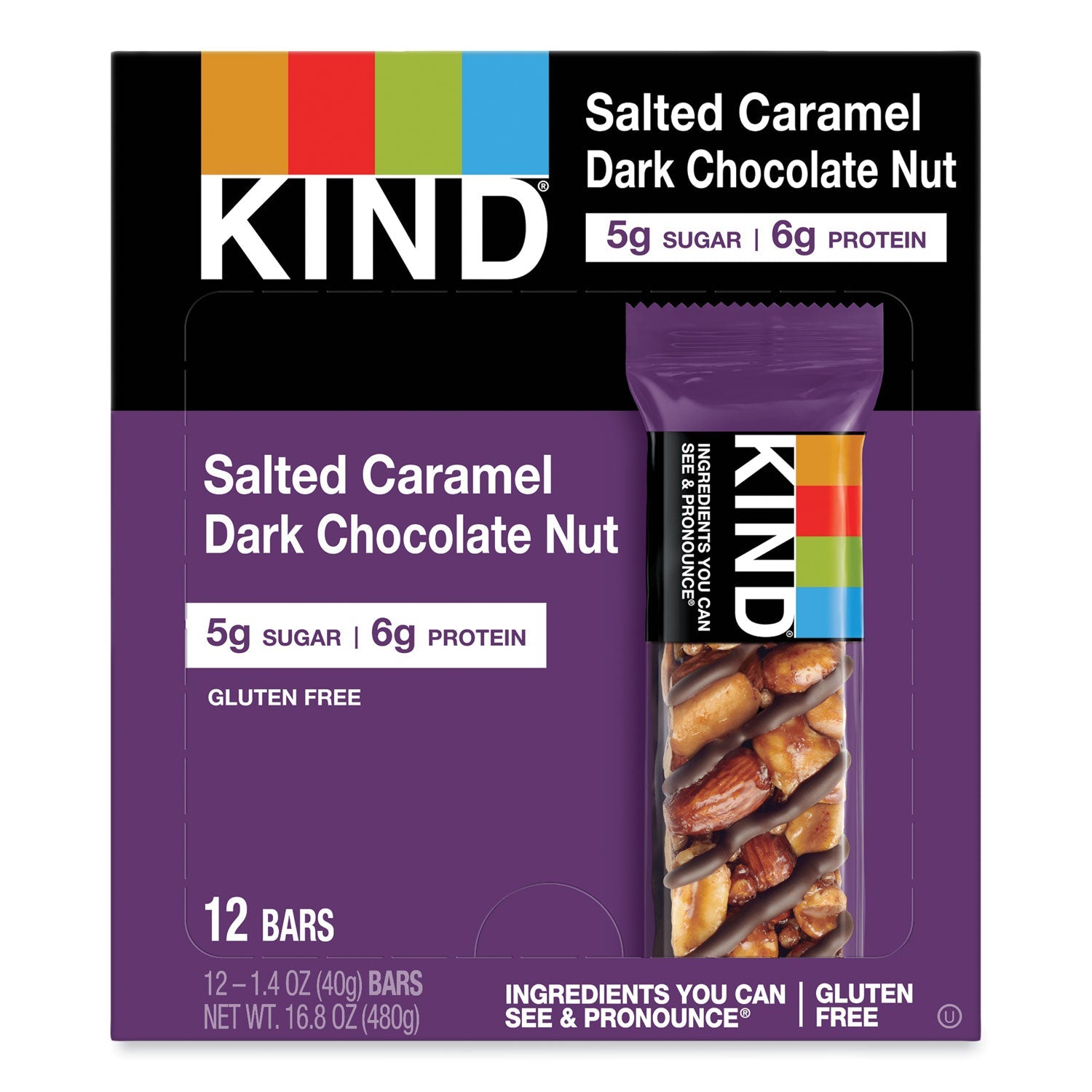 Nuts And Spices Bar | Salted Caramel/Dark Choc