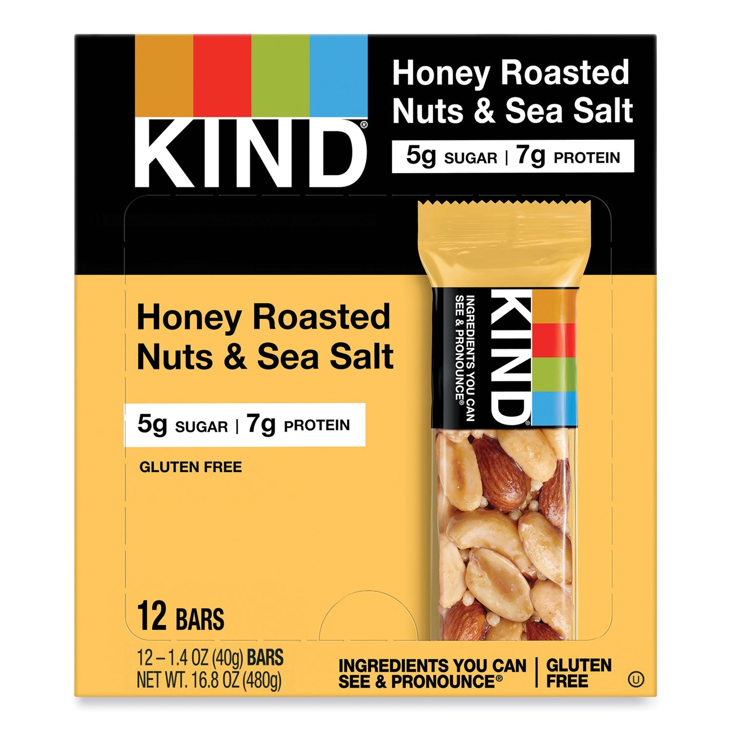 Nuts And Spices Bar | Honey Roasted Nuts/Sea Salt