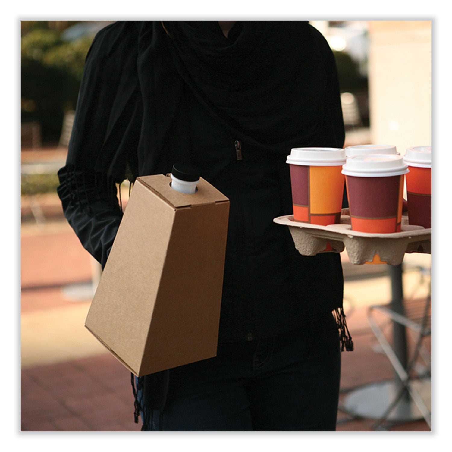 SCT® On-the-Go Carafe, 96 oz, Plain, 16/Carton - Bloom Skins