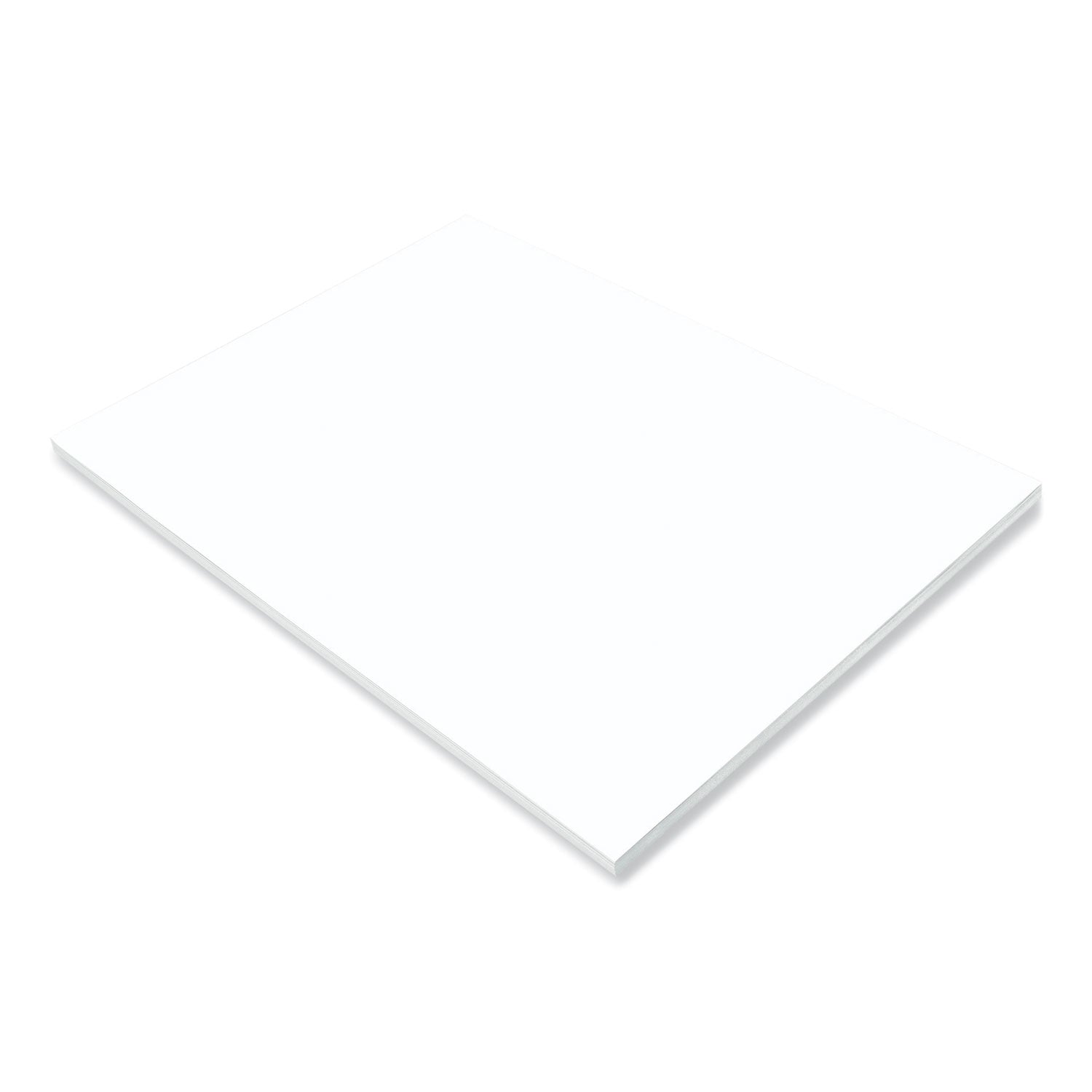 SunWorks Construction Paper | 18x24, White, 50/Pack
