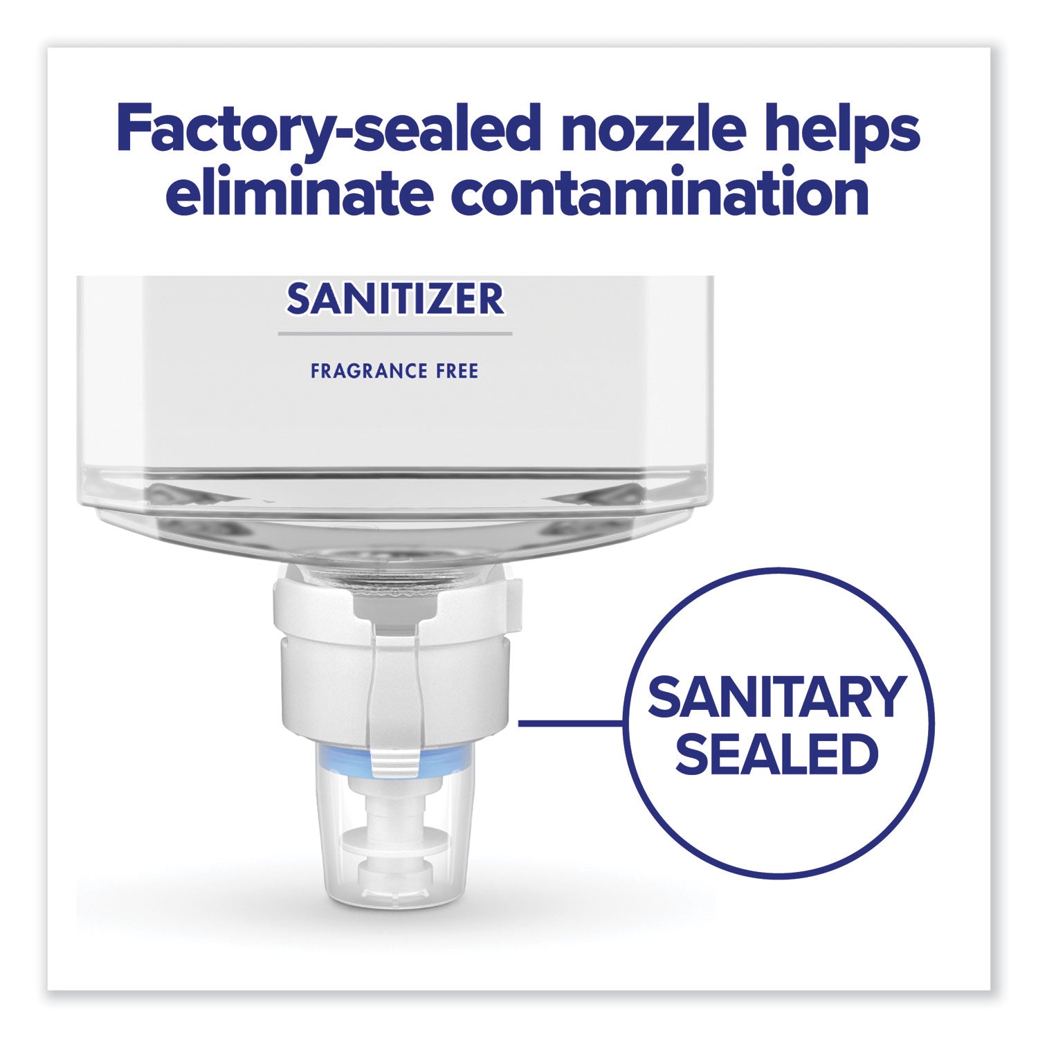 PURELL® Advanced Hand Sanitizer Foam, For ES6 Dispensers, 1,200 mL Refill, , Clean Scent 2/Carton
