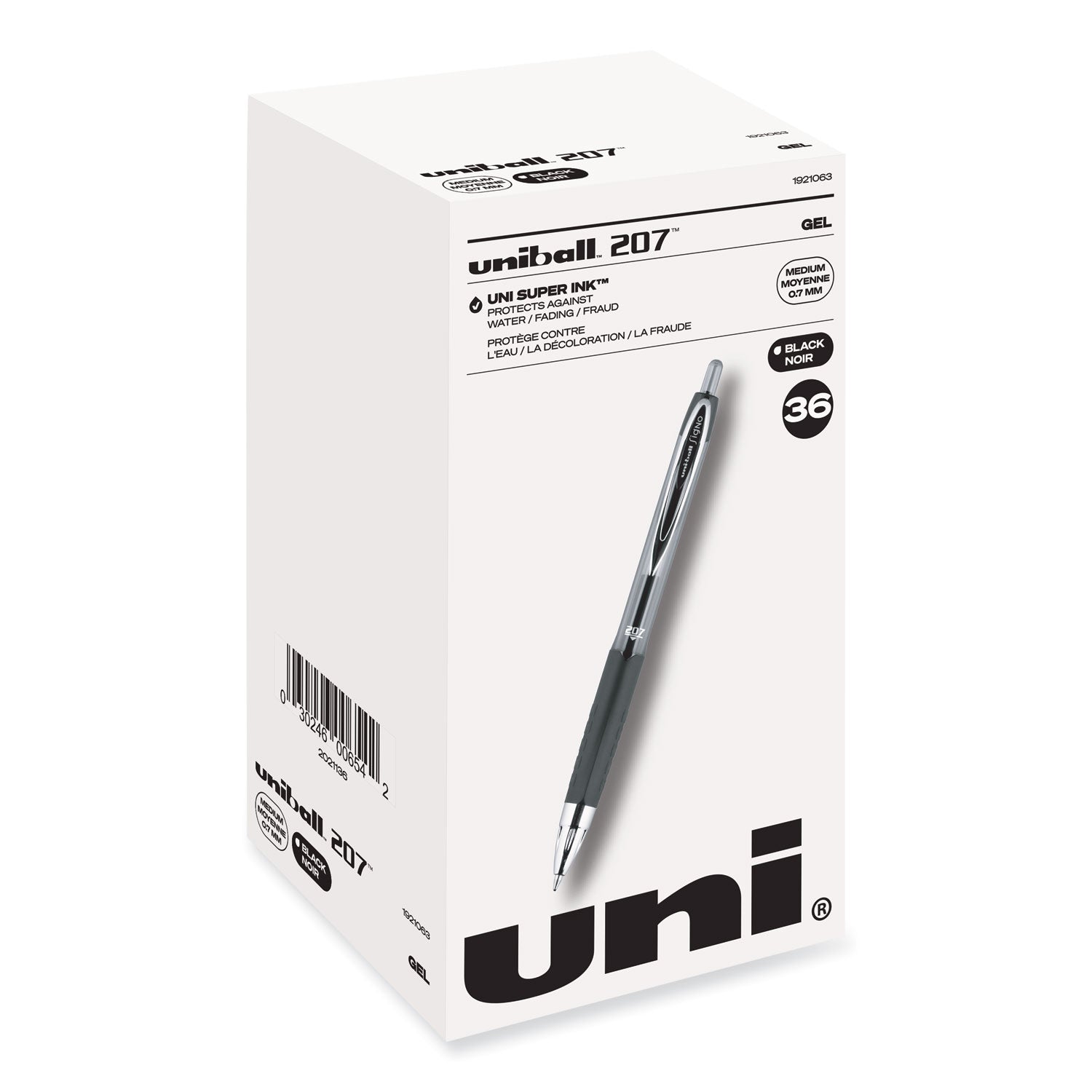 Signo 207 Gel Pen Value Pack | Black 36-Box