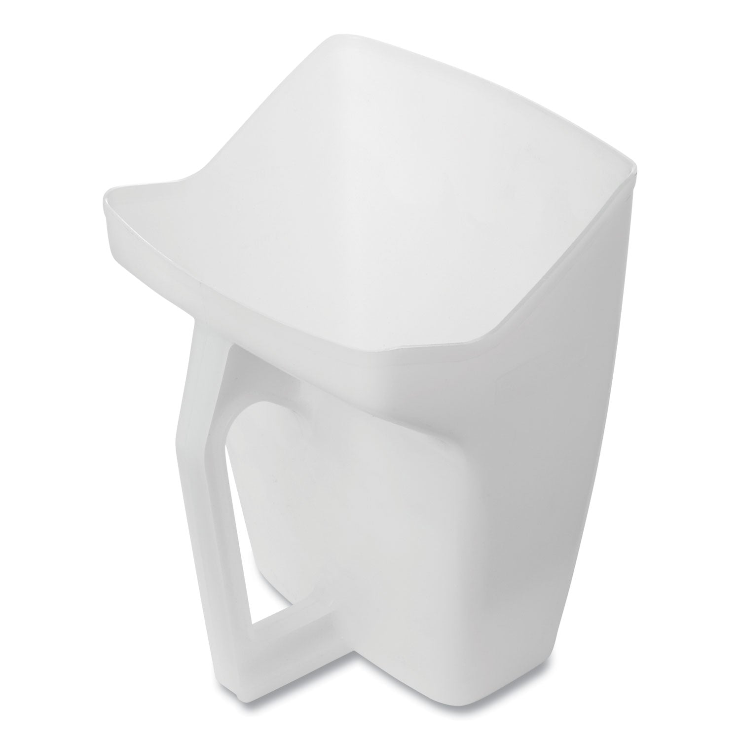 Rubbermaid® Commercial Bouncer Bar/Utility Scoop, 64 oz, Plastic, White