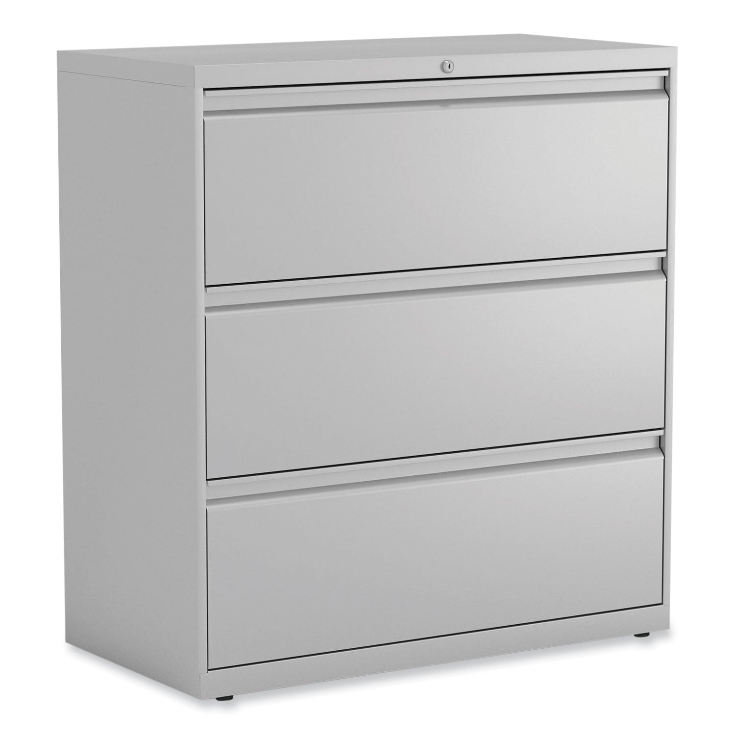 3-Drawer Lateral File | 36" | Light Gray