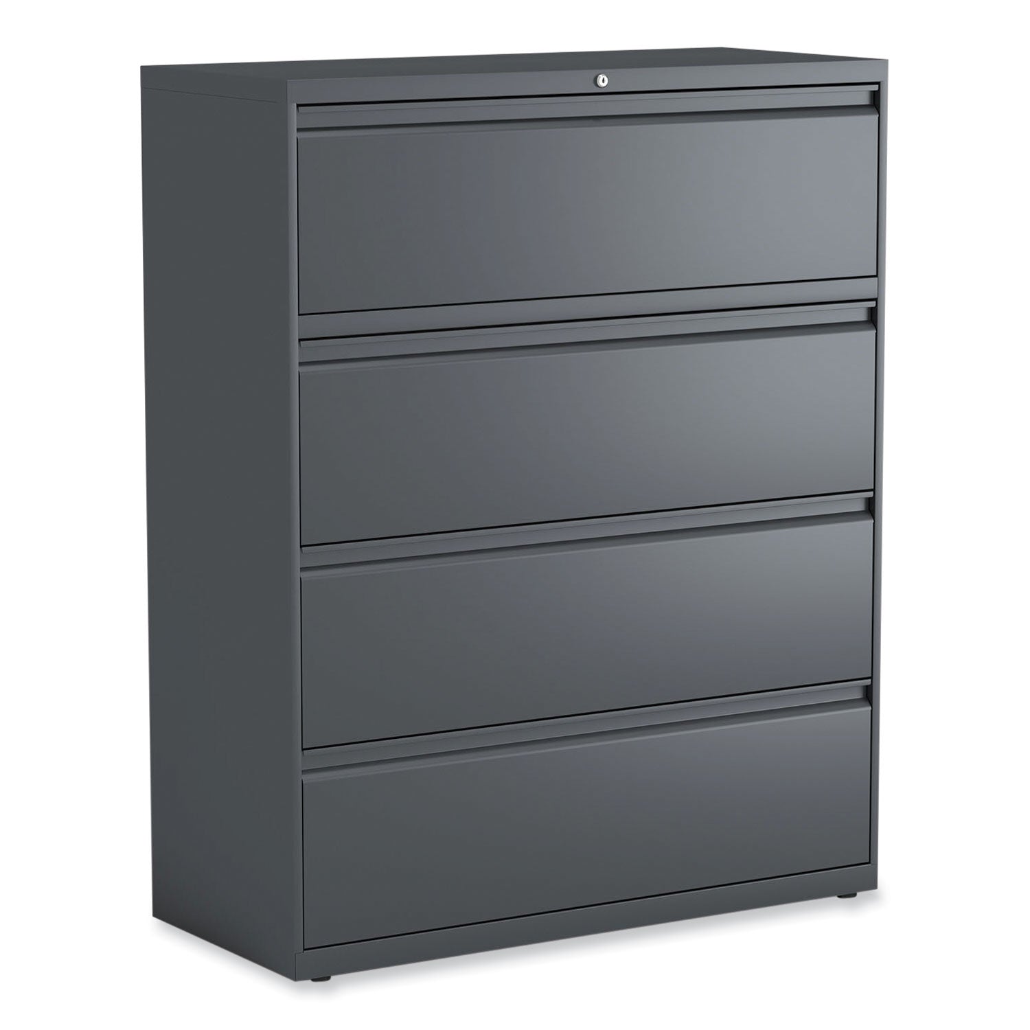 4-Drawer Lateral File | 42" Wide | Charcoal