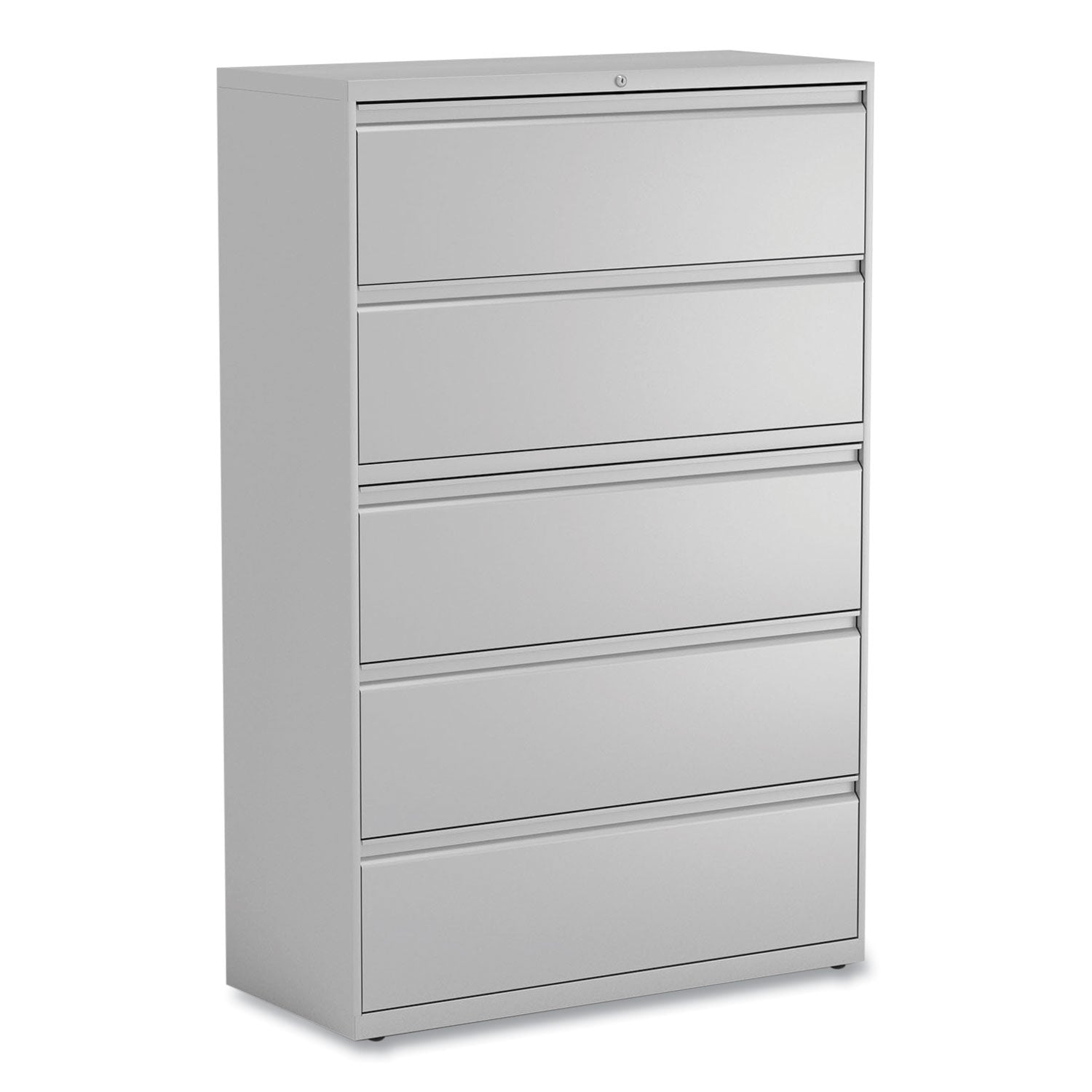 5-Drawer Lateral File Cabinet | Light Gray