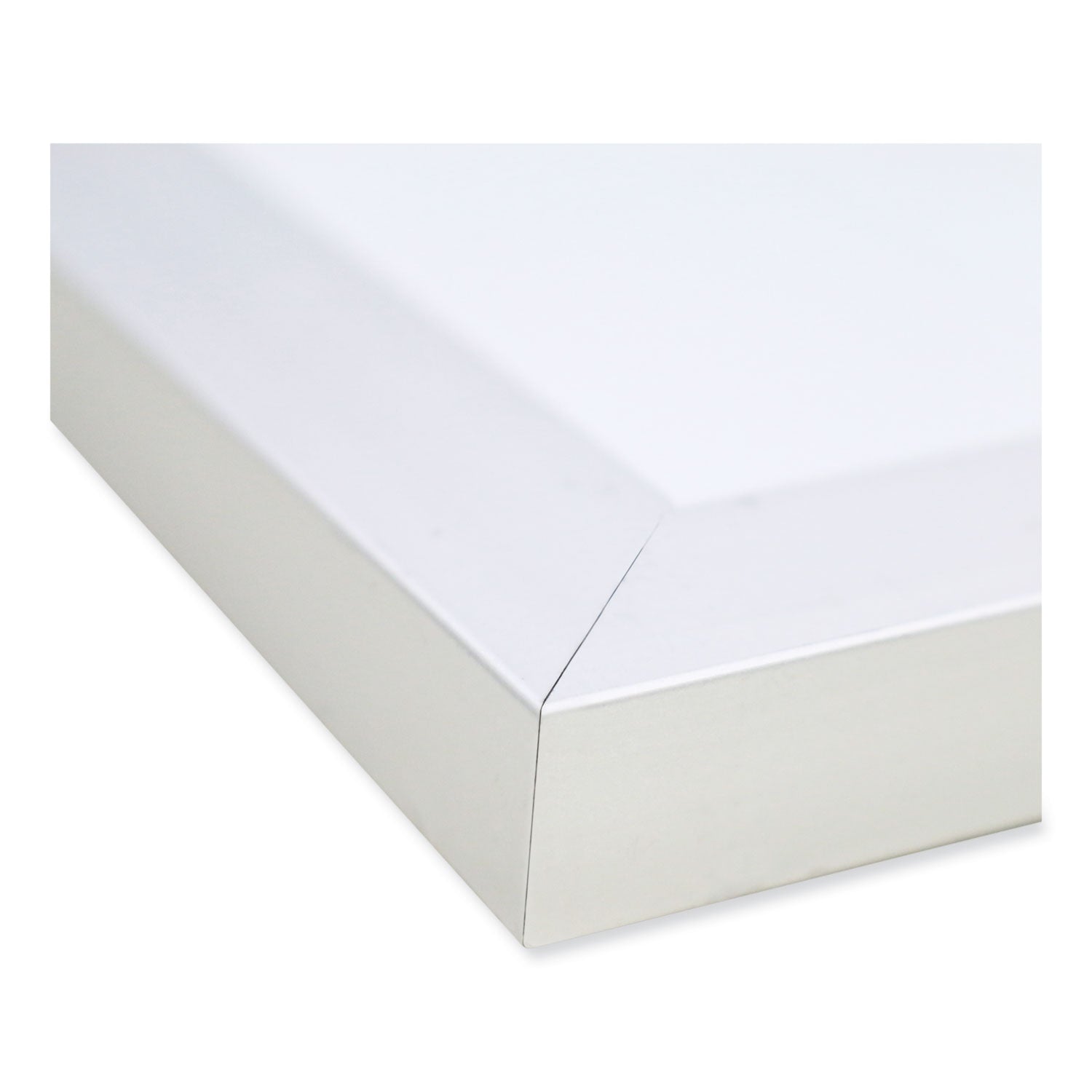 Ghent Nexus Partition Whiteboard, 36" x 48", White Surface, Satin Aluminum Frame