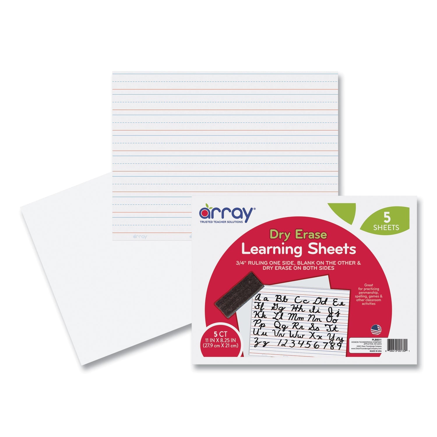 Pacon GoWrite! Dry Erase Learning Boards | 5-Pack
