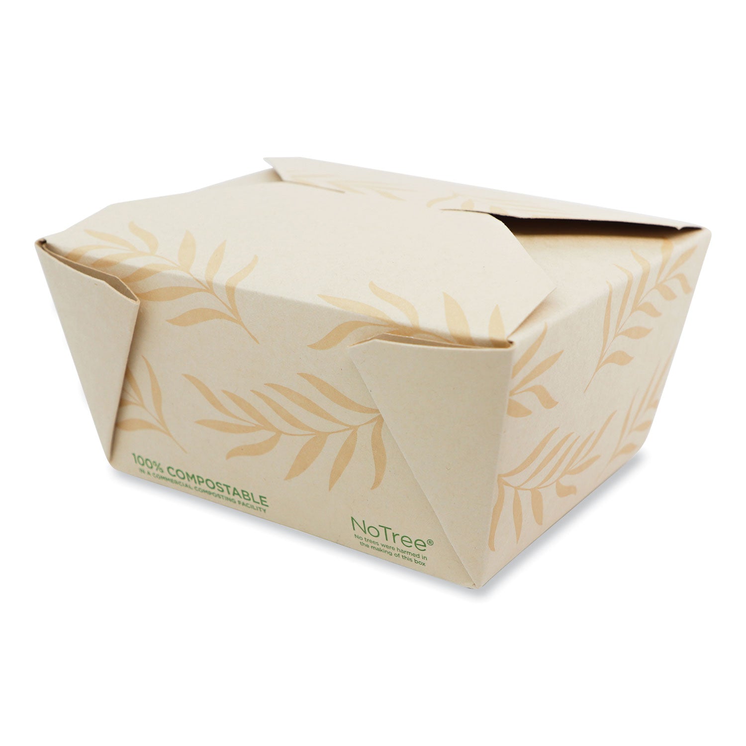 No Tree Folded Takeout Containers | 26 oz | 450-Ct