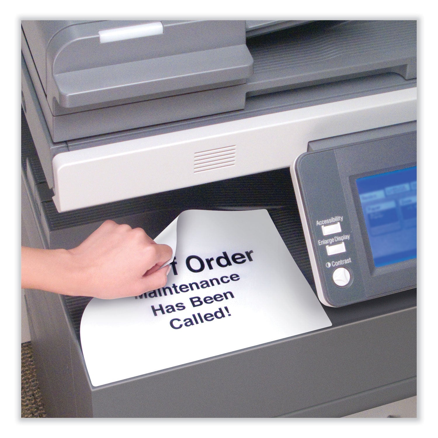 Avery® Removable Multi-Use Labels, Inkjet/laser Printers, 8.5 X 11, White, 25/pack