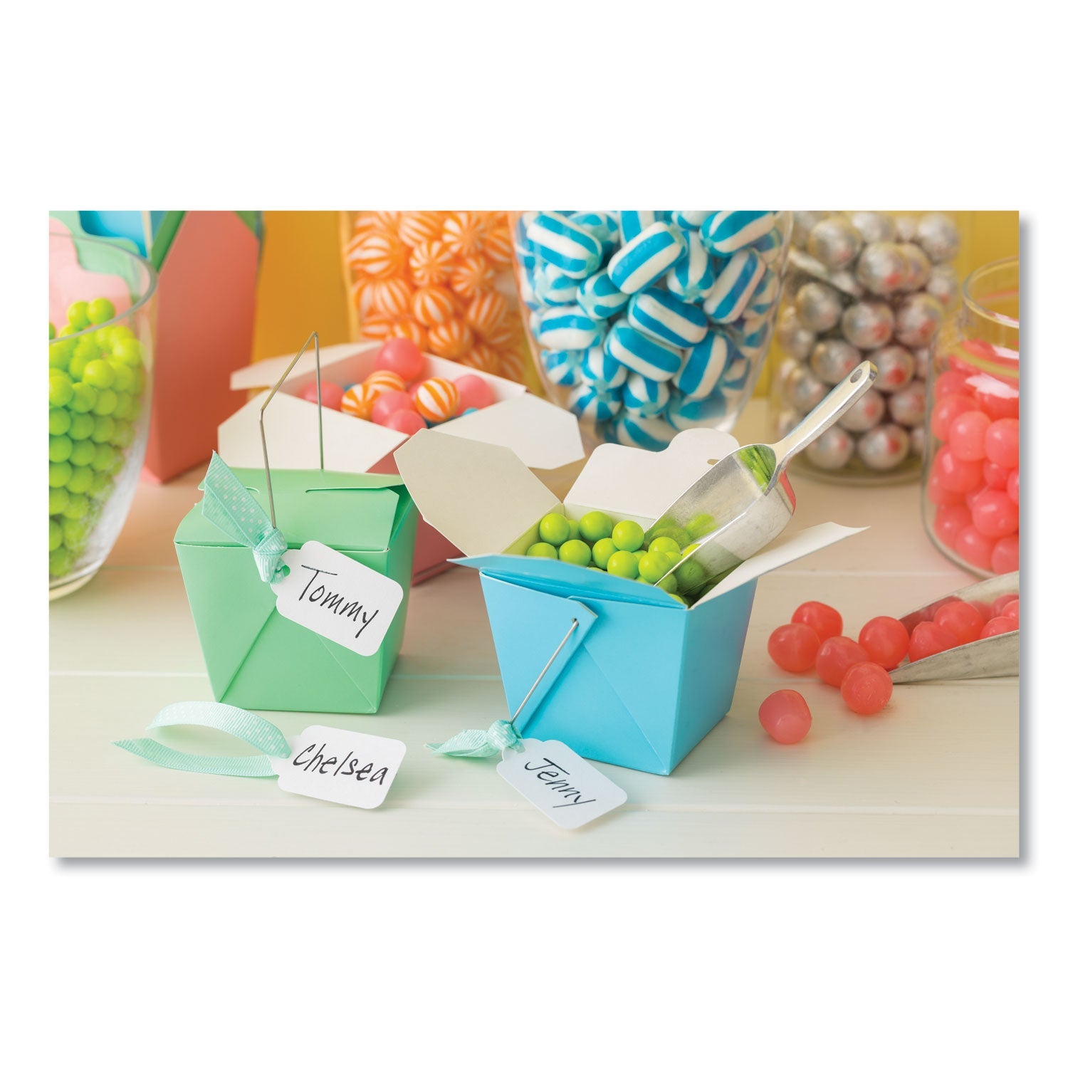 Avery® Medium-Weight White Marking Tags, 1.75 x 1.09, 1,000/Box