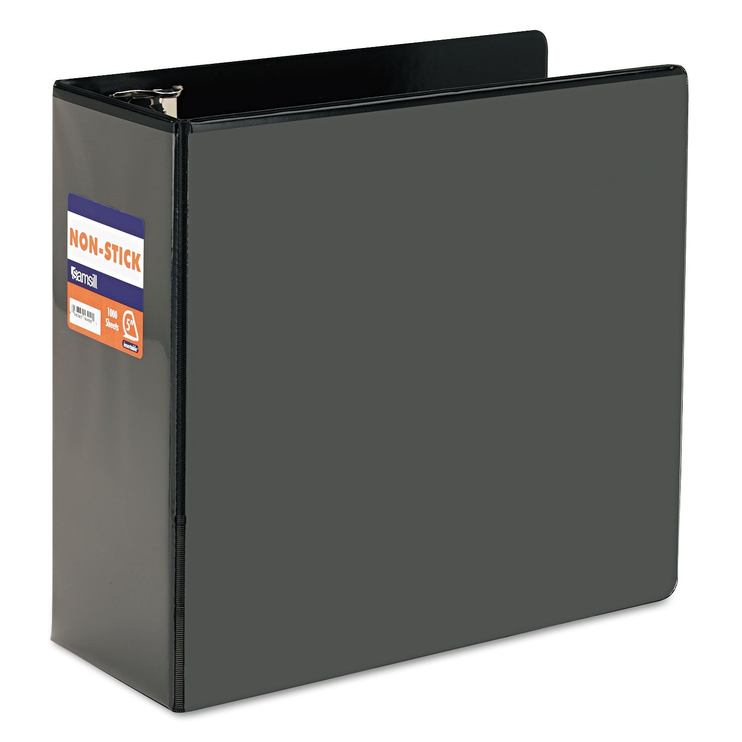 Samsill® Nonstick D-Ring View Binder, 3 Rings, 5" Capacity, 11 X 8.5, Black - Bloom Skins