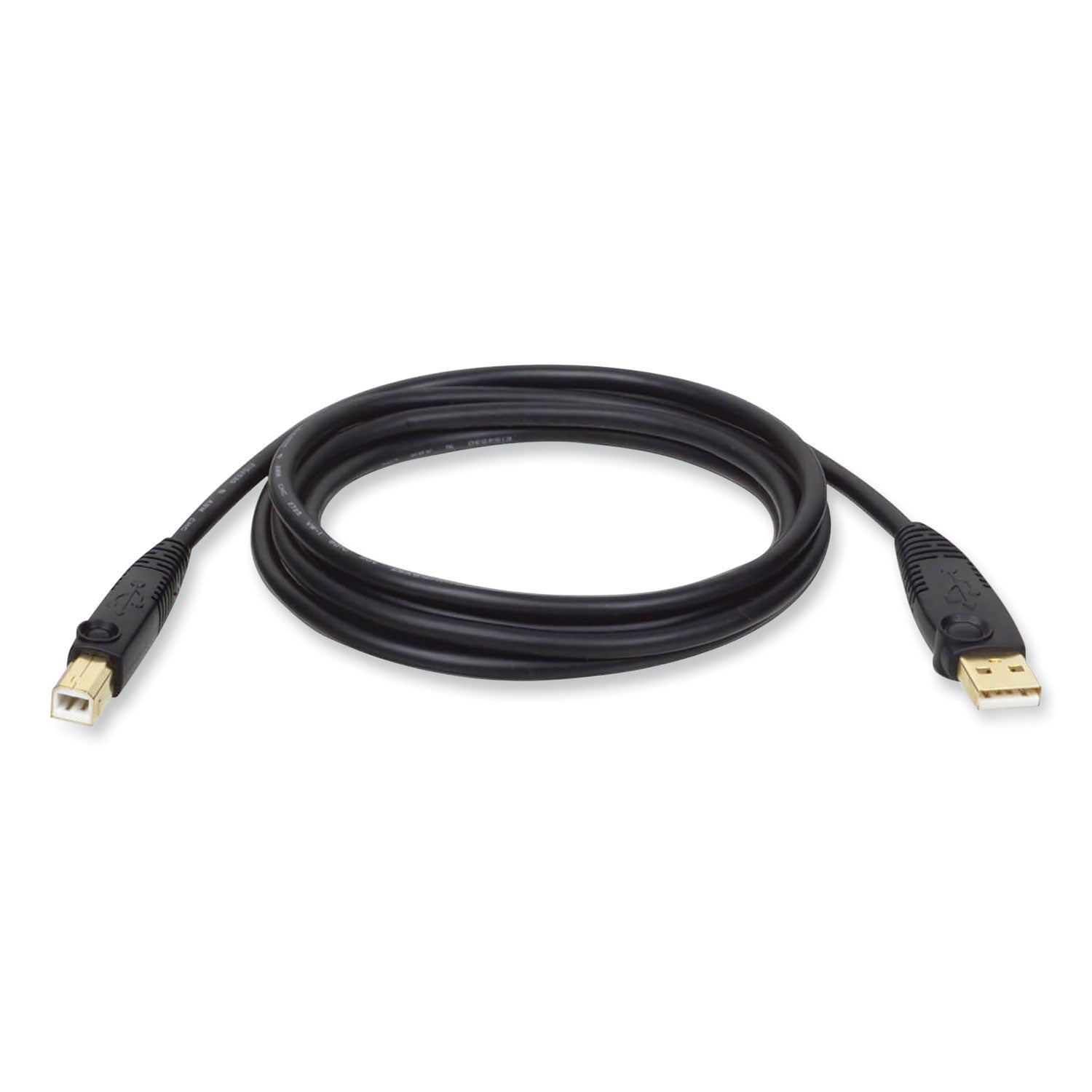 Tripp Lite by Eaton USB 2.0 A/B Cable, 10 ft, Black
