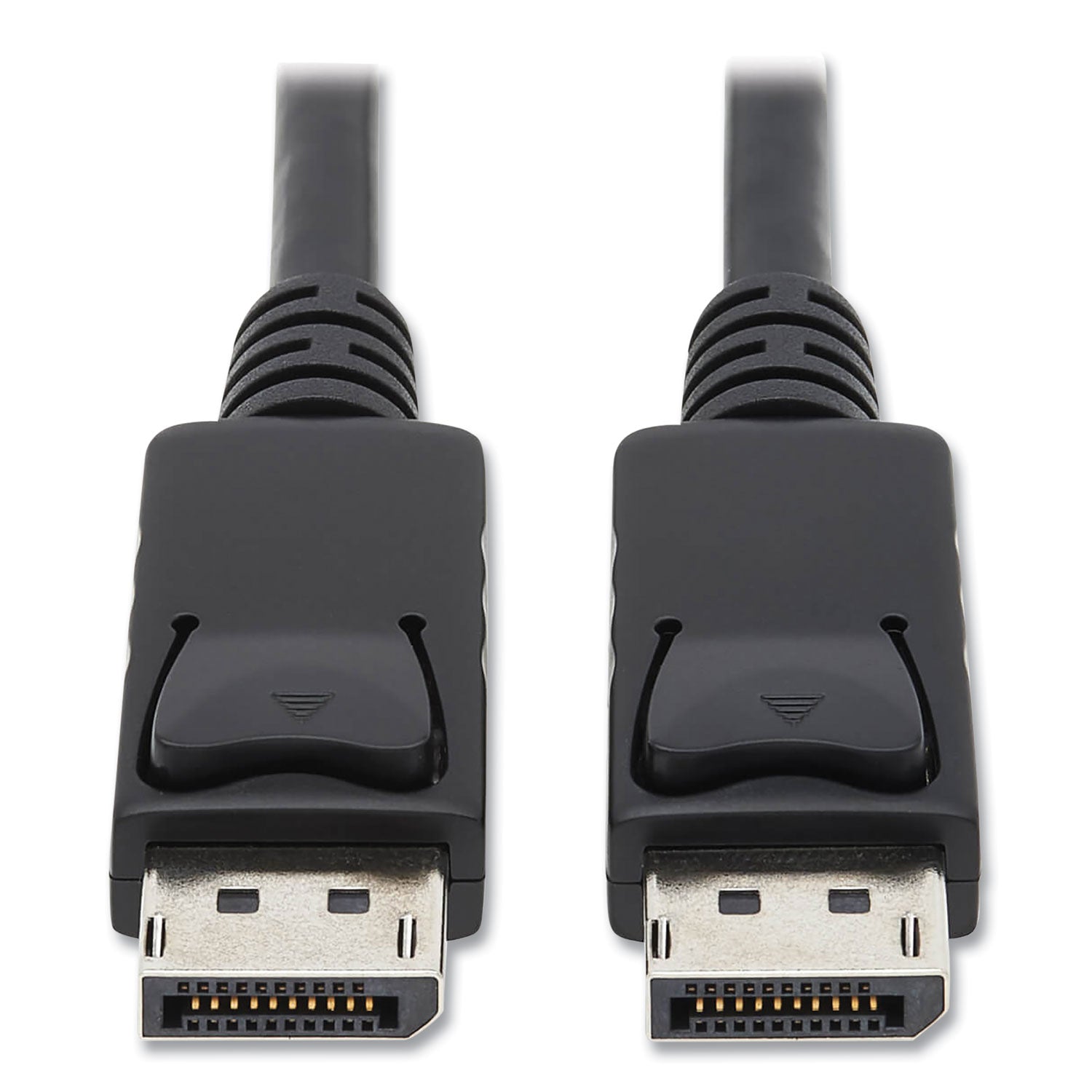 Tripp Lite by Eaton DisplayPort to DisplayPort Cable 4K with Latches, 10 ft, Black