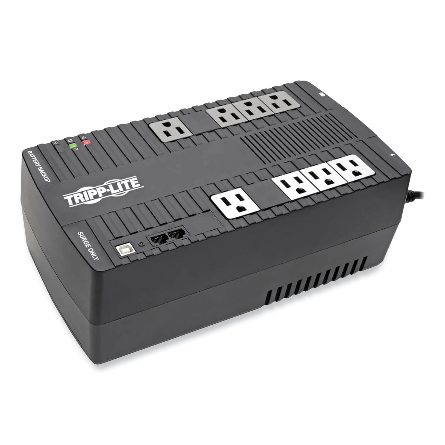 Tripp Lite by Eaton AVR Series Ultra-Compact Line-Interactive UPS, 8 Outlets, 550 VA, 420 J