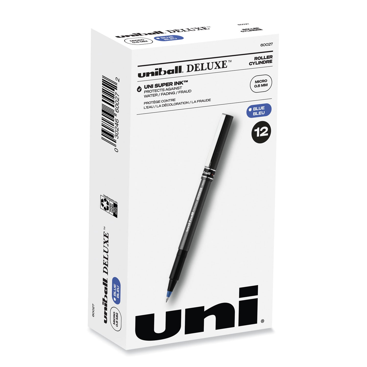 Deluxe Rollerball Pen | Blue Dozen