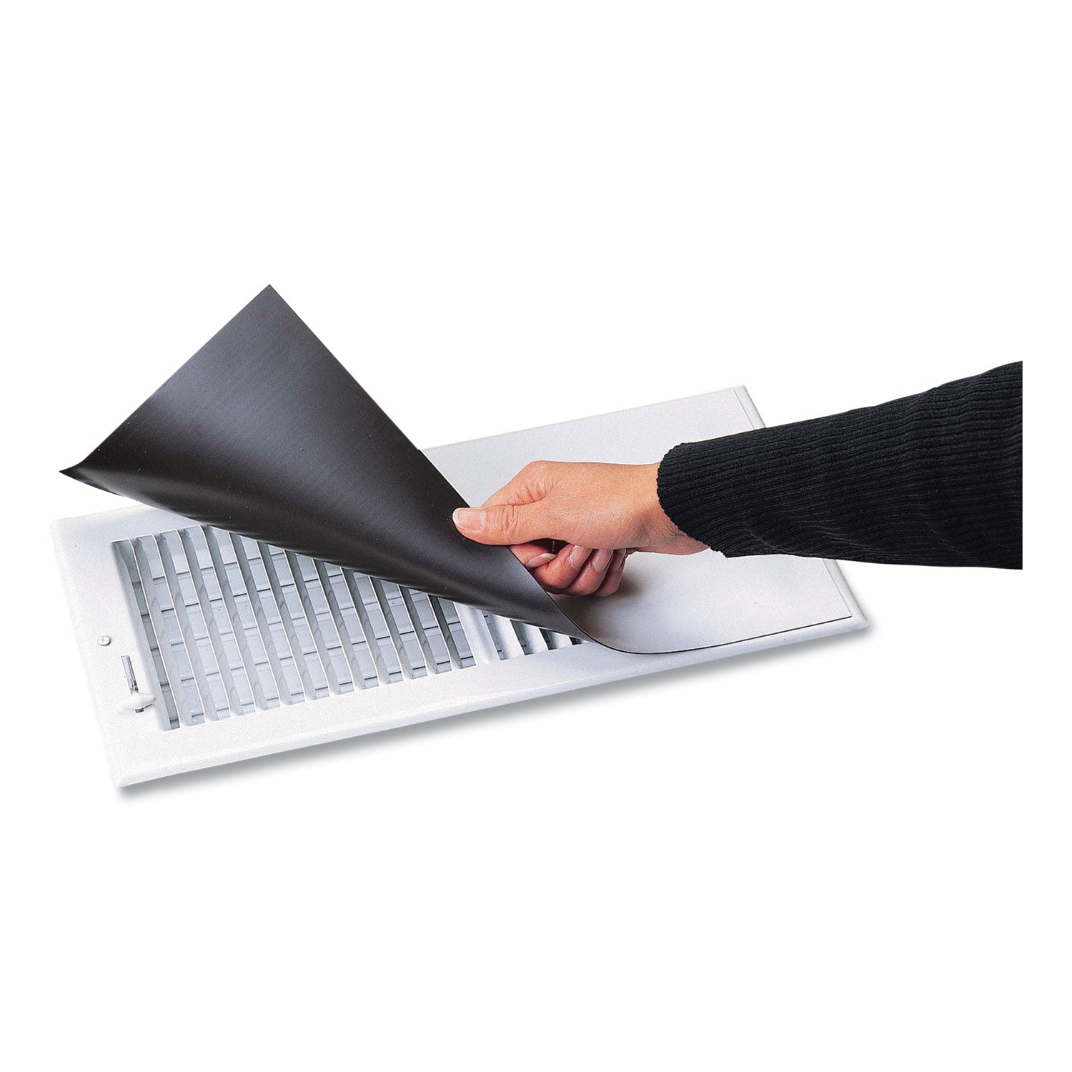 deflecto® Magnetic Vent Covers, 8 x 15 x 0.12, White, 3/Pack