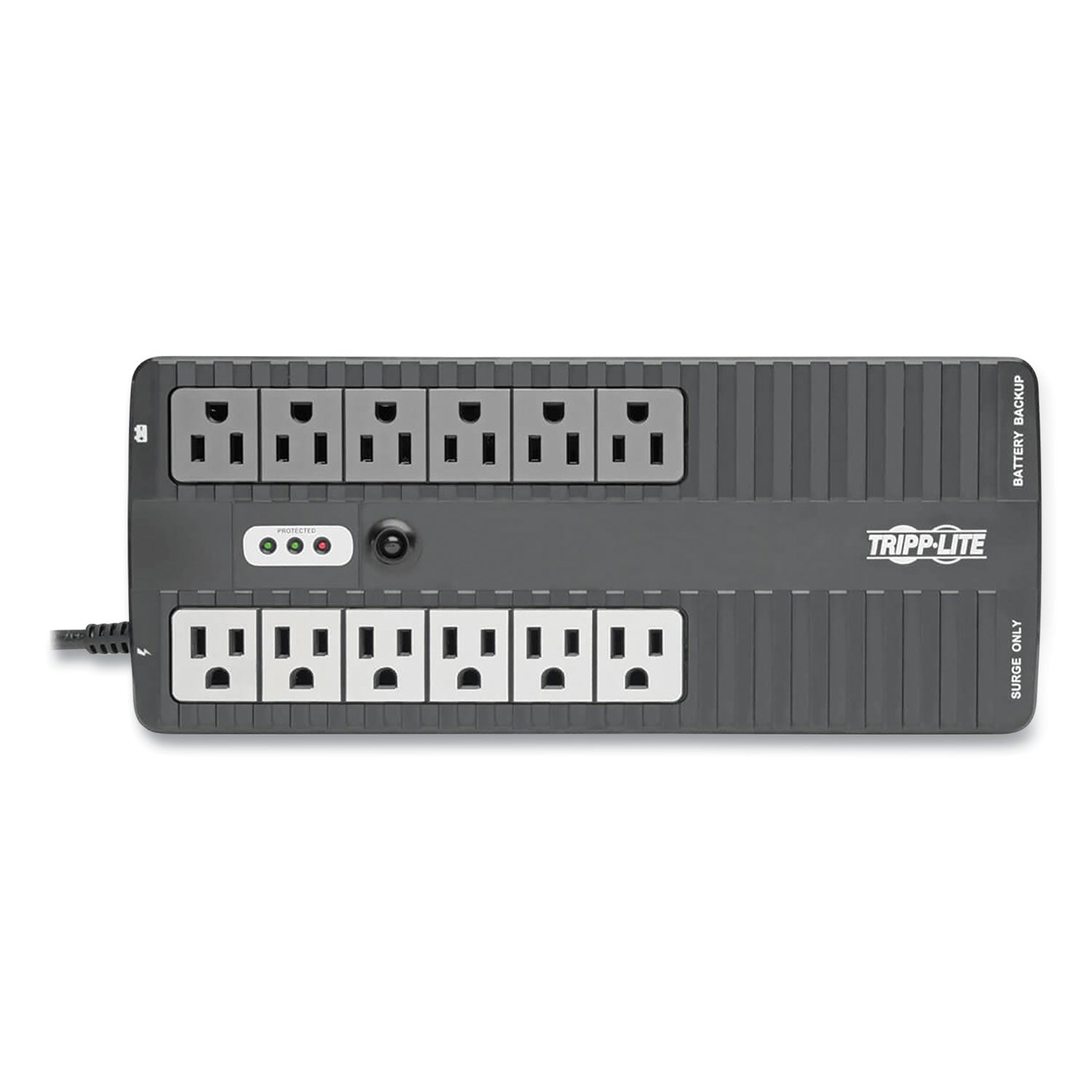 Tripp Lite by Eaton Internet Office Ultra-Compact Desktop Standby Ups, 12 Outlets, 900 Va, 420 J