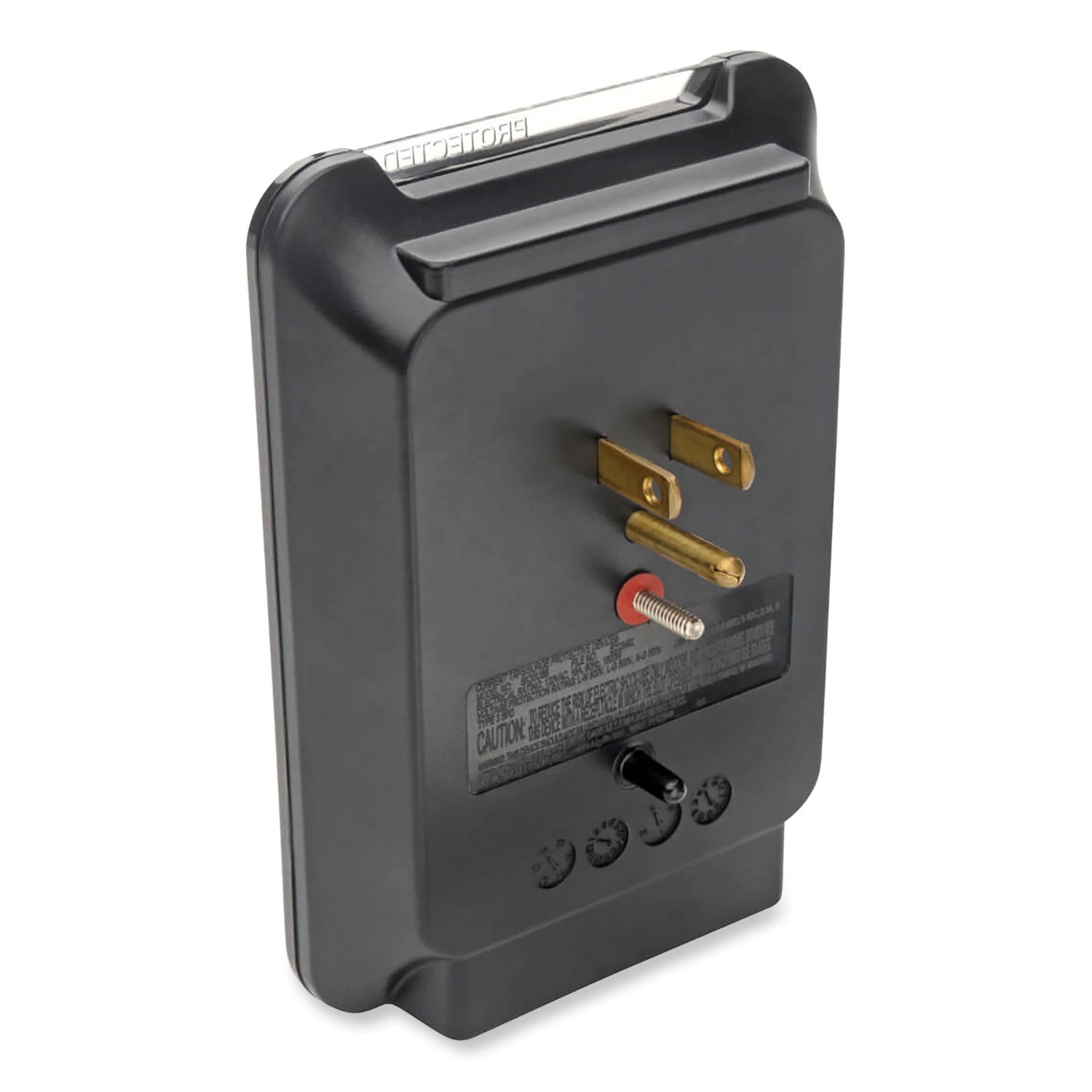 Tripp Lite by Eaton Protect It! Surge Protector, 3 AC Outlets/2 USB Ports, 540 J, Black