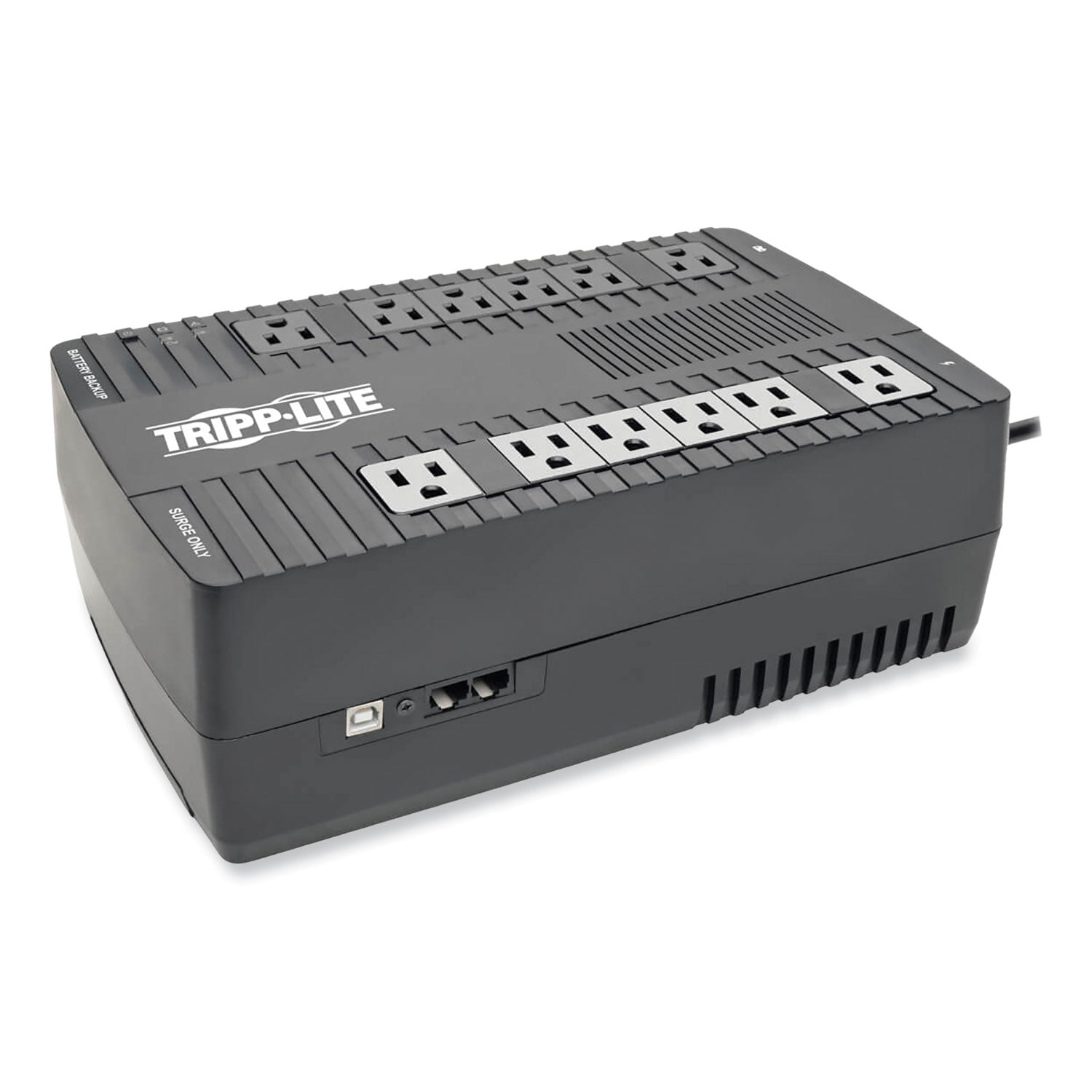 Tripp Lite by Eaton AVR Series Ultra-Compact Line-Interactive UPS, 12 Outlets, 750 VA, 420 J