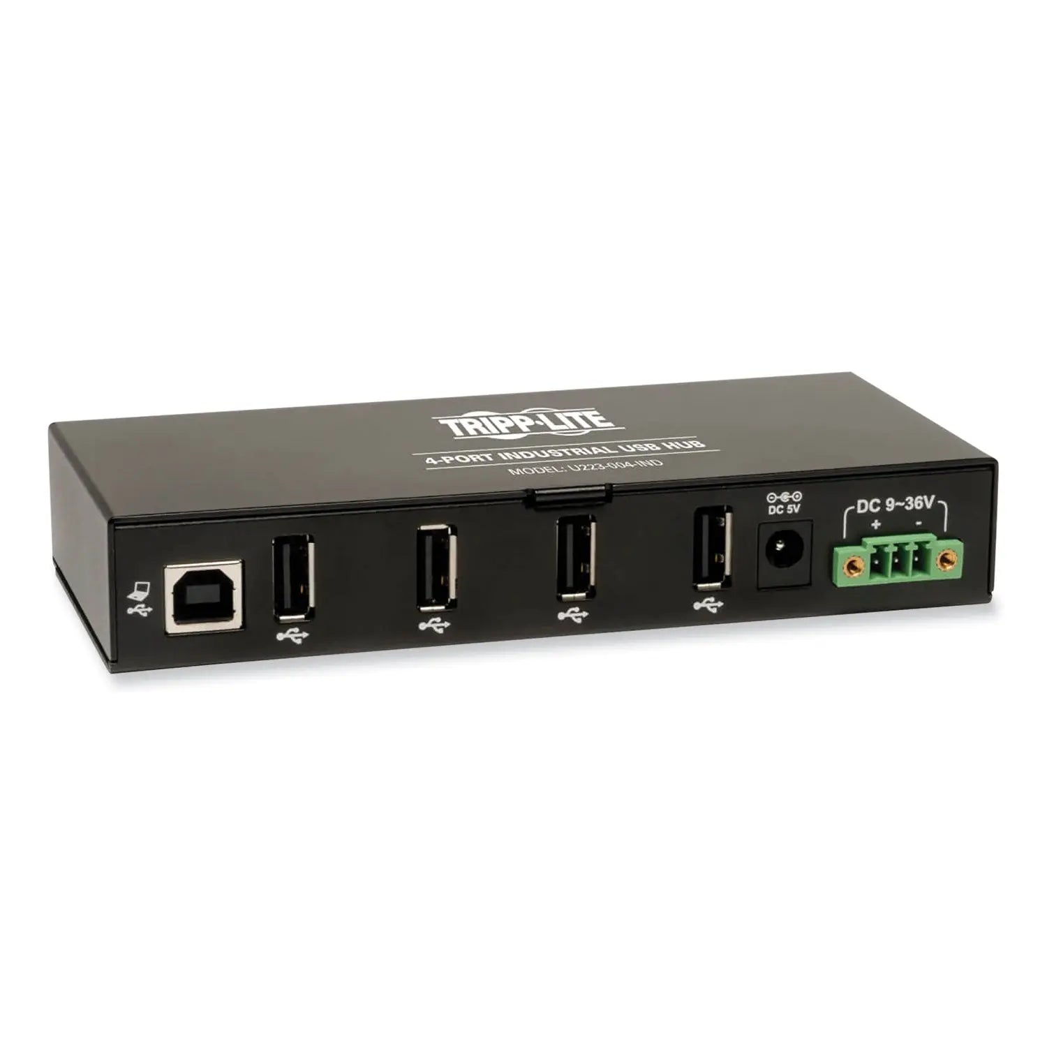 Tripp Lite by Eaton USB 2.0 Mini Hub, 4 Ports, Black
