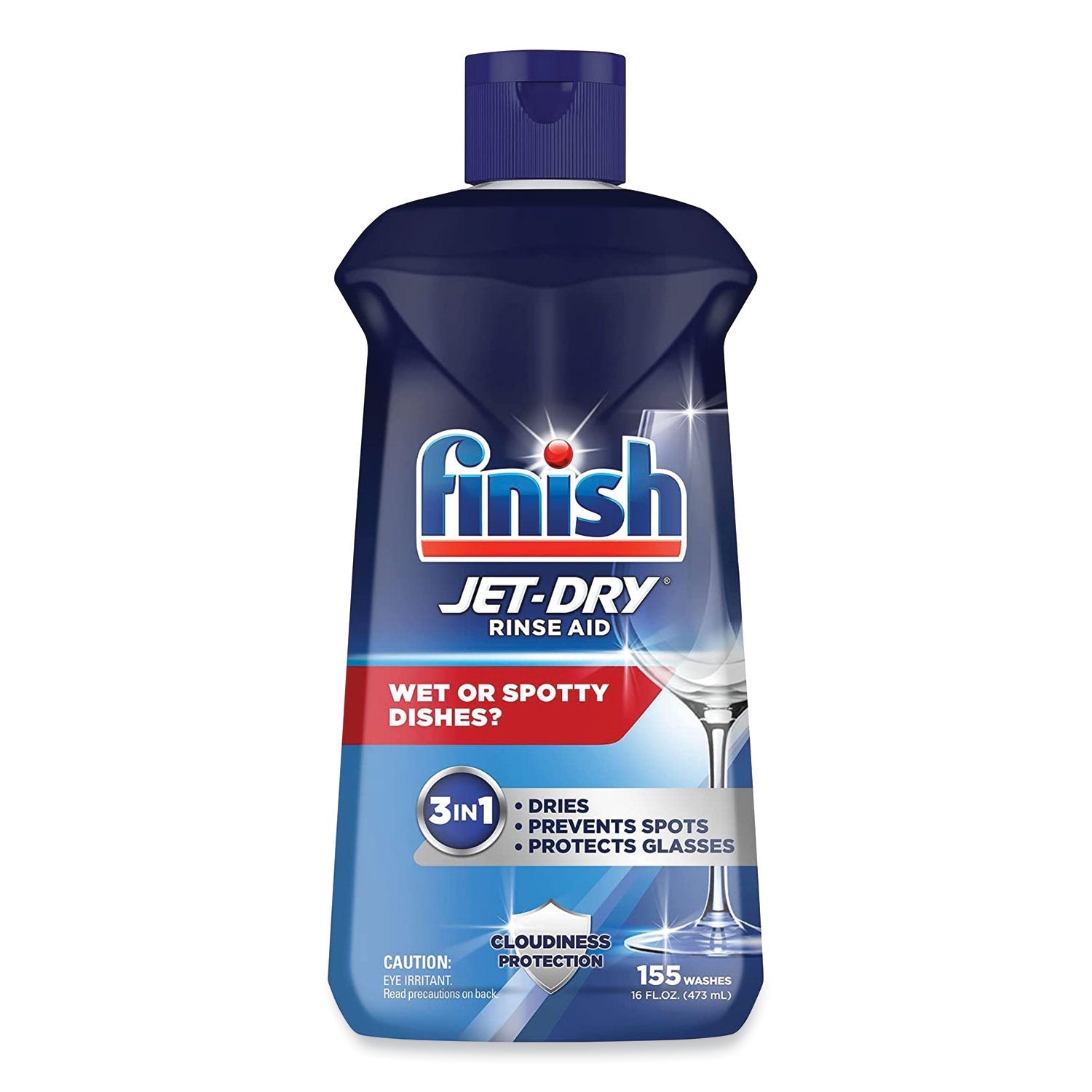 FINISH® Jet-Dry Rinse Agent, 16 Oz Bottle, 6/carton