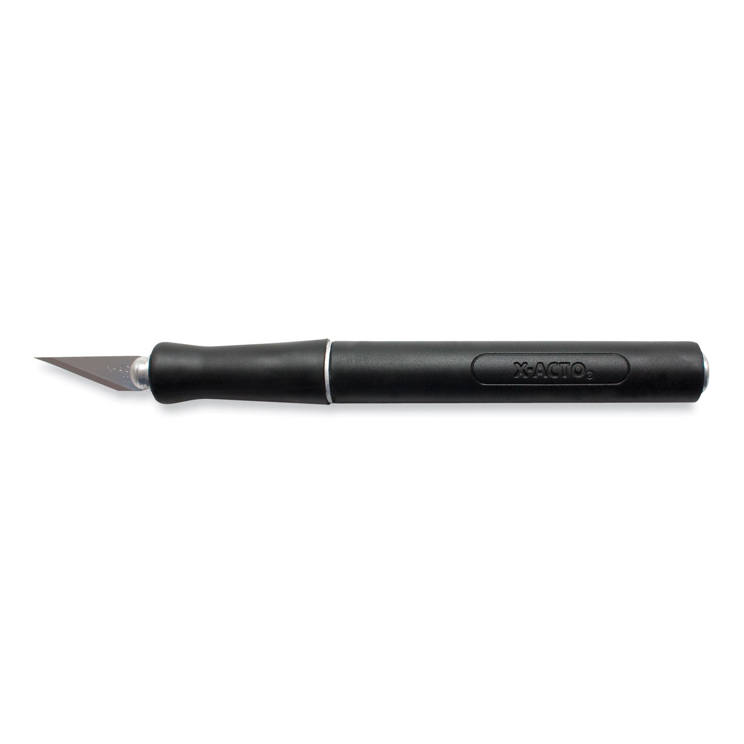 X-ACTO® X2000 No-Roll Rubber Barrel Knife With #11 Replaceable Blade And Safety Cap