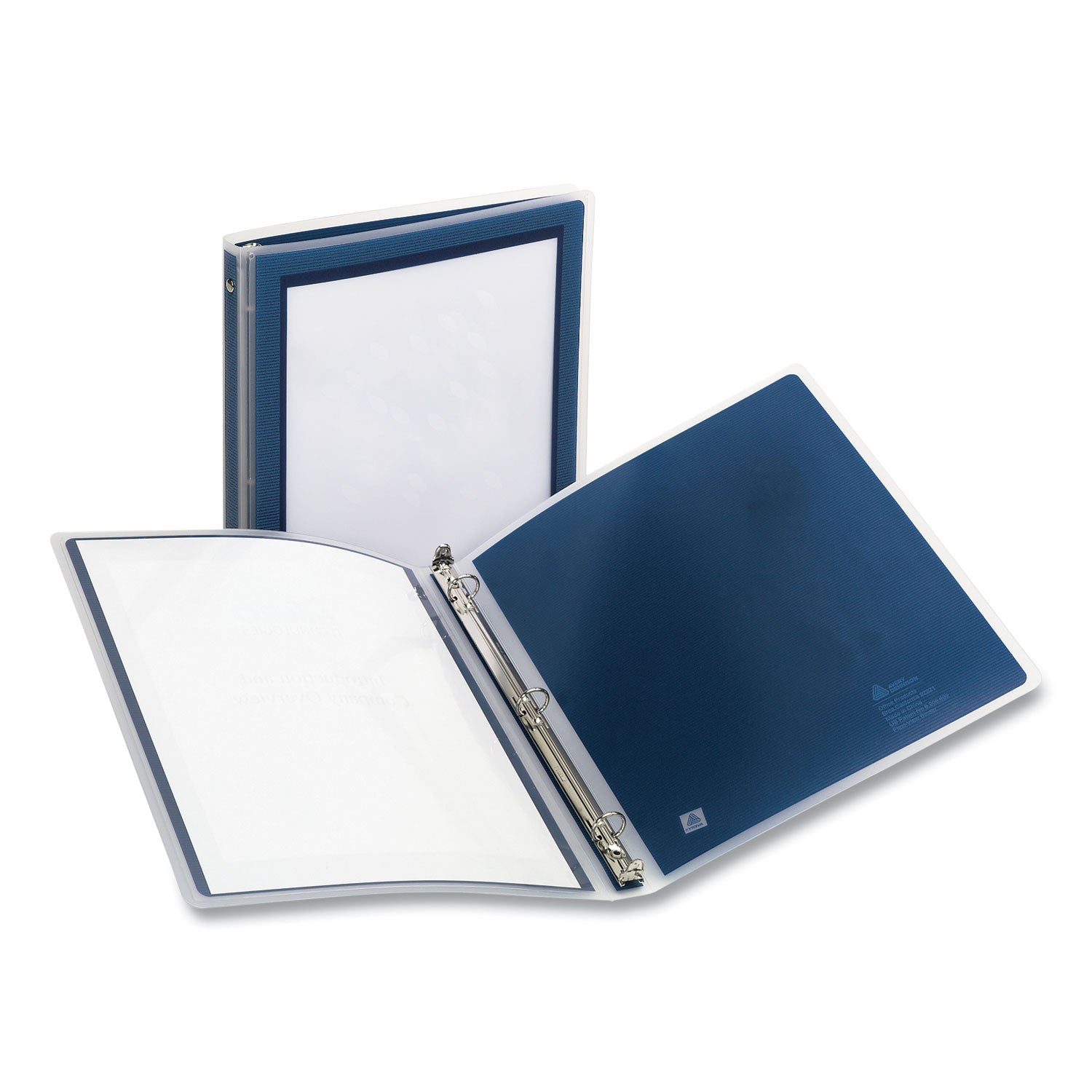 Flexi-View Binder | 0.5" Ring | Navy Blue