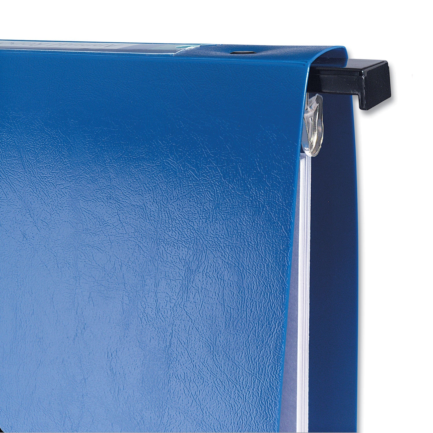 Avery® Hanging Storage Flexible Non-View Binder With Round Rings, 3 Rings, 1" Capacity, 11 X 8.5, Green
